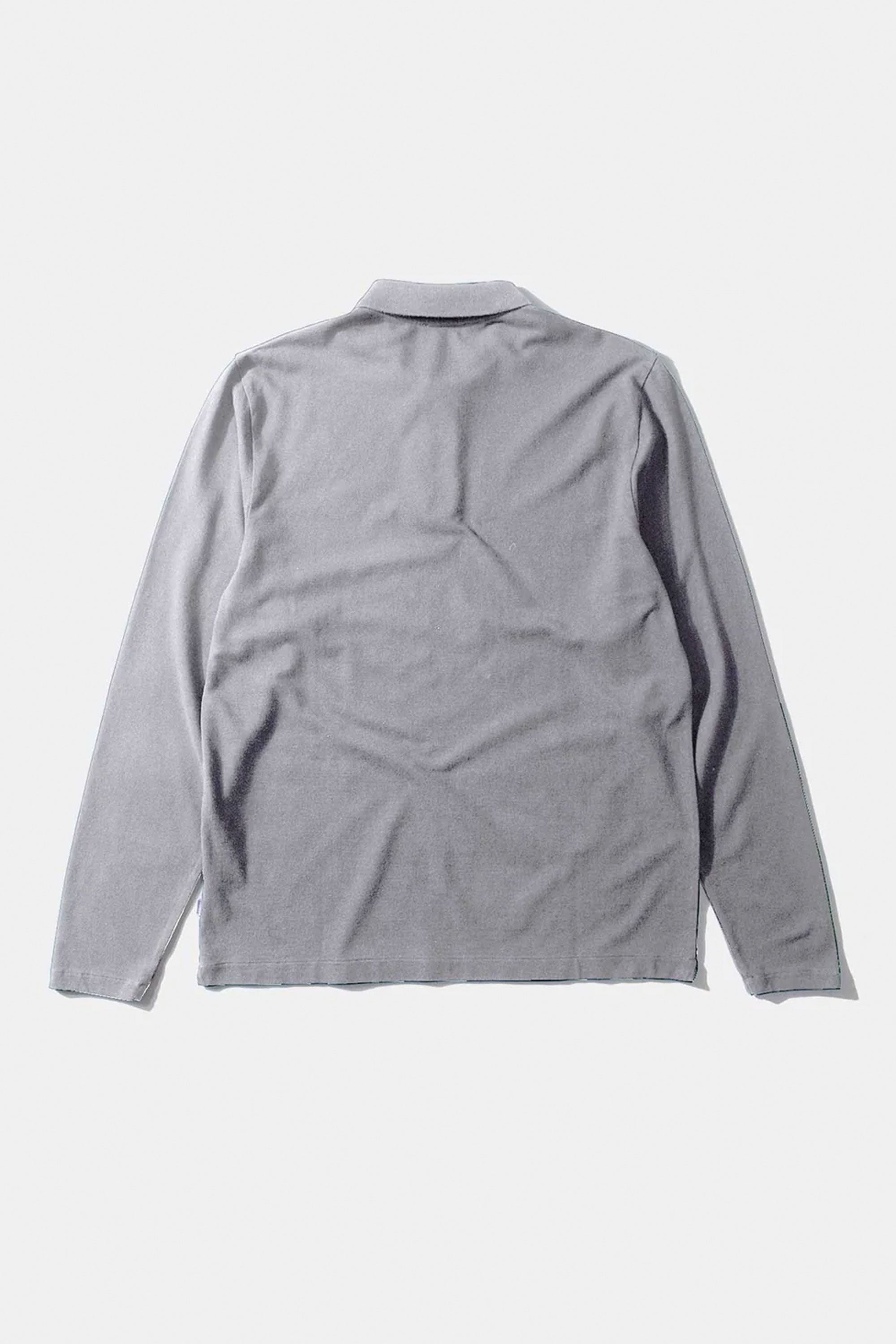 Pukas-Surf-Shop-Man-Polo-Edmmond-Wilson-Polo-Plain-Light-Grey-2