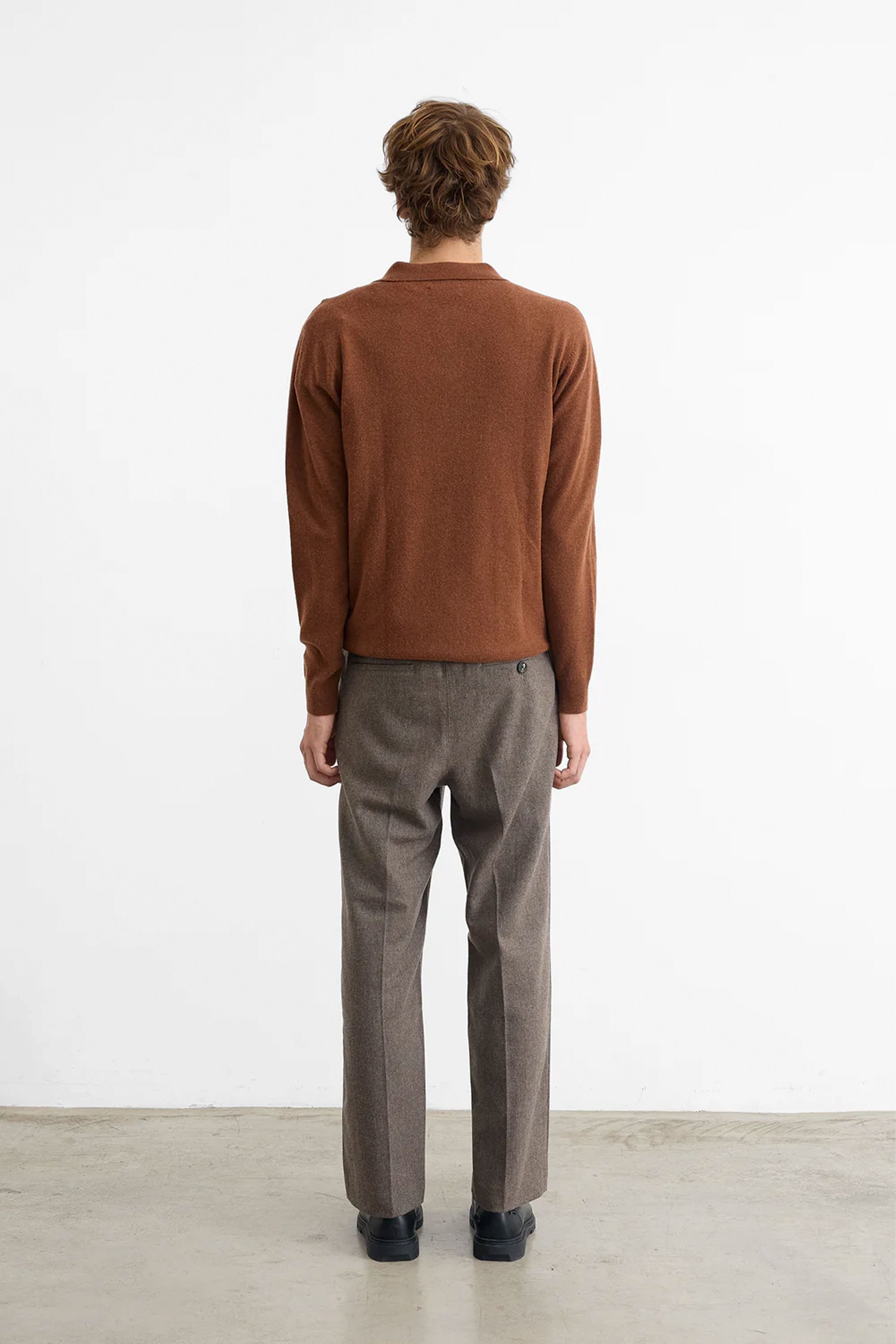 Pukas-Surf-Shop-Man-Polo-Edmmond-Wool-Polo-Plain-Chocolate-2