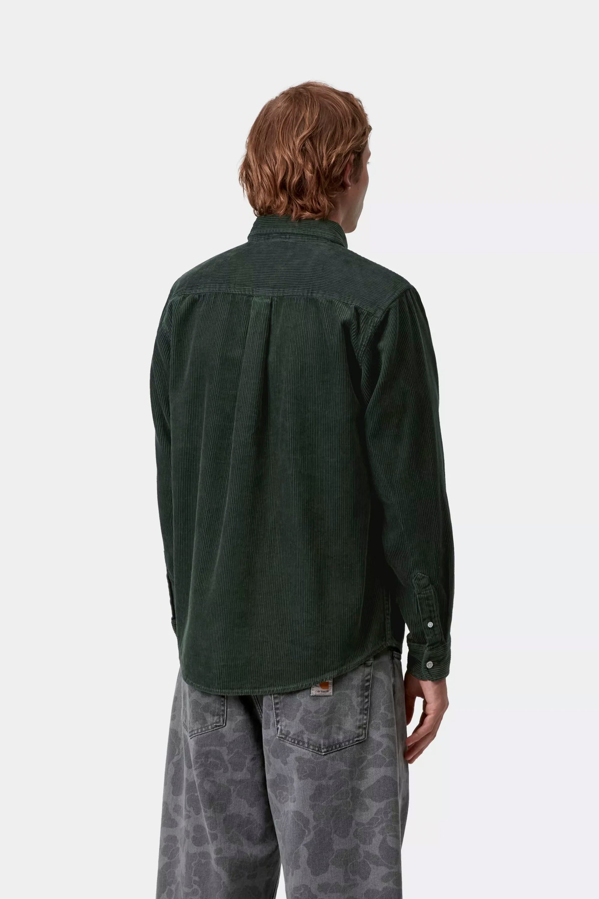 Happylifeshops Carhartt WIP L/S Madison Cord Shirt Sycamore Tree corduroy relaxed fit