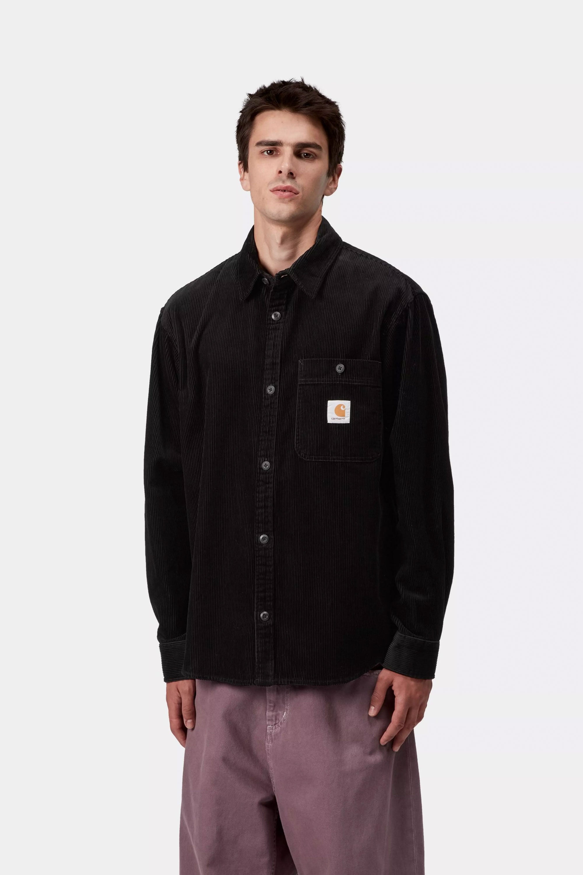 Happylifeshops Carhartt Wip corduroy shirt in black