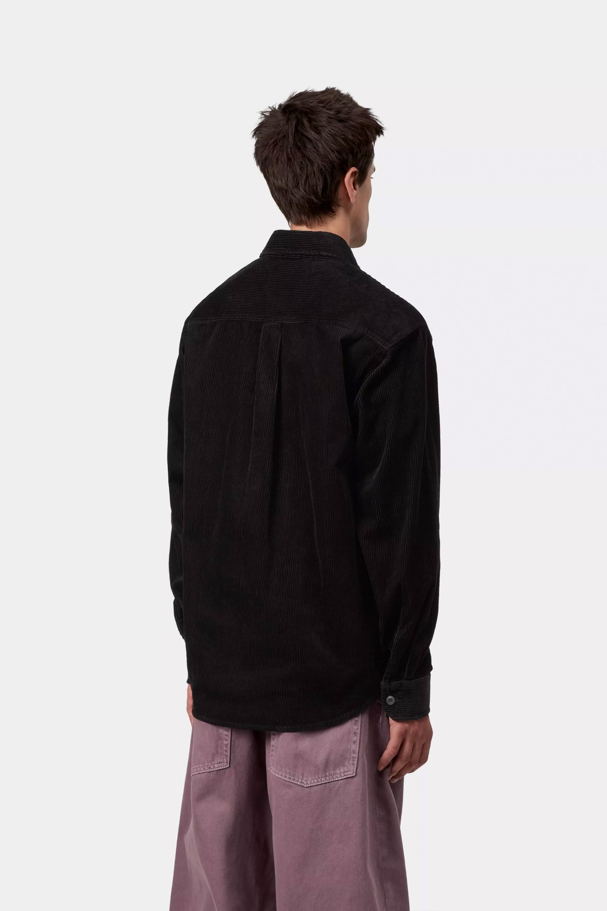 Happylifeshops Carhartt Wip corduroy shirt in black