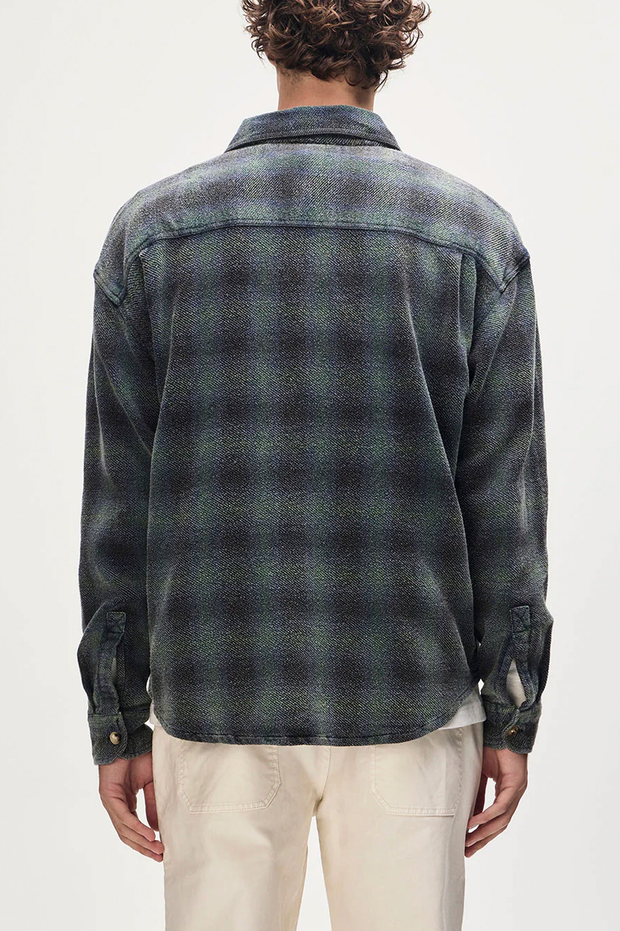 Happylifeshops Man Shirt Deus Too Busy To Work Check Shirt Black Check