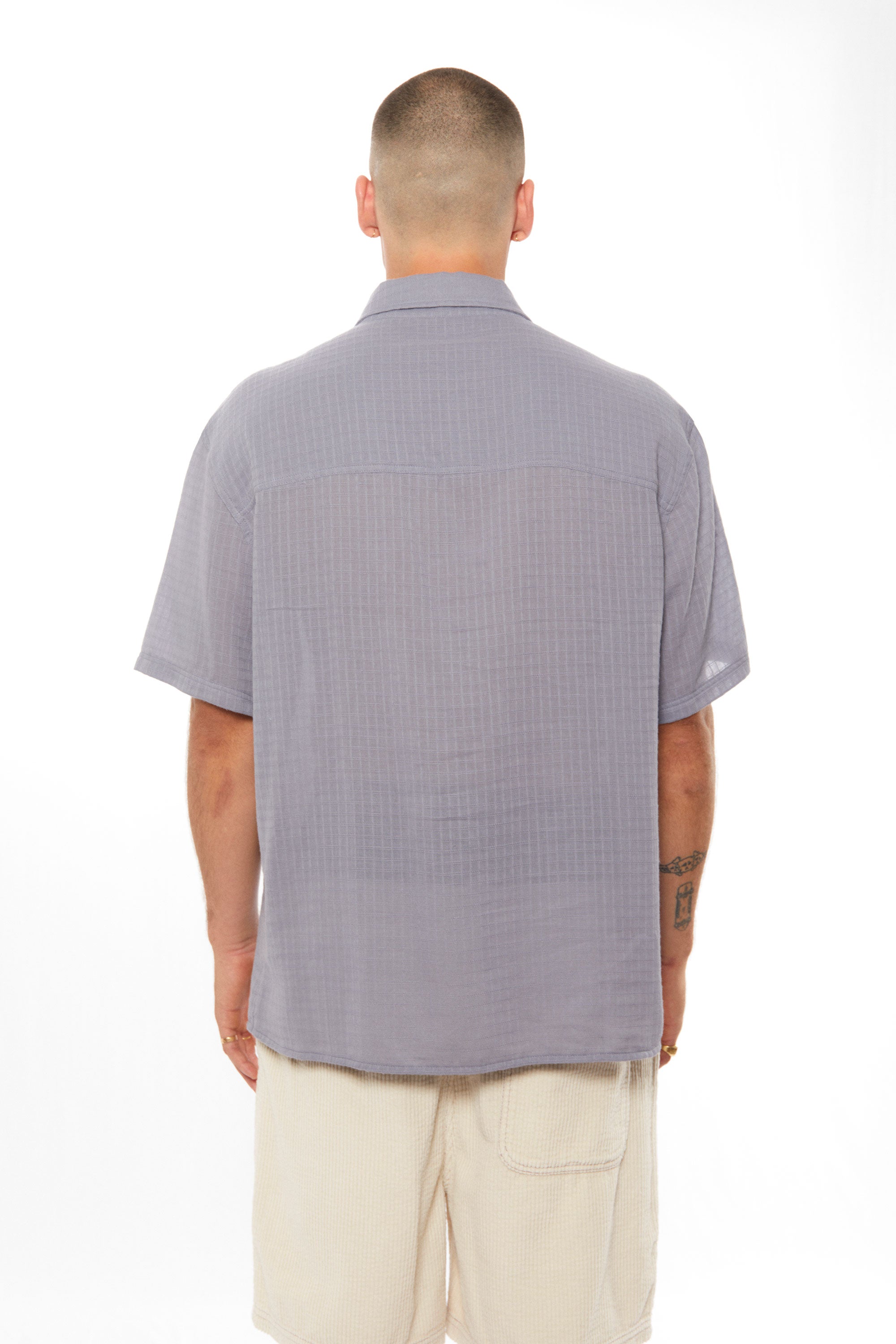 Happylifeshops Man Shirt Pukas Clothing Emptiness Shirt Blue