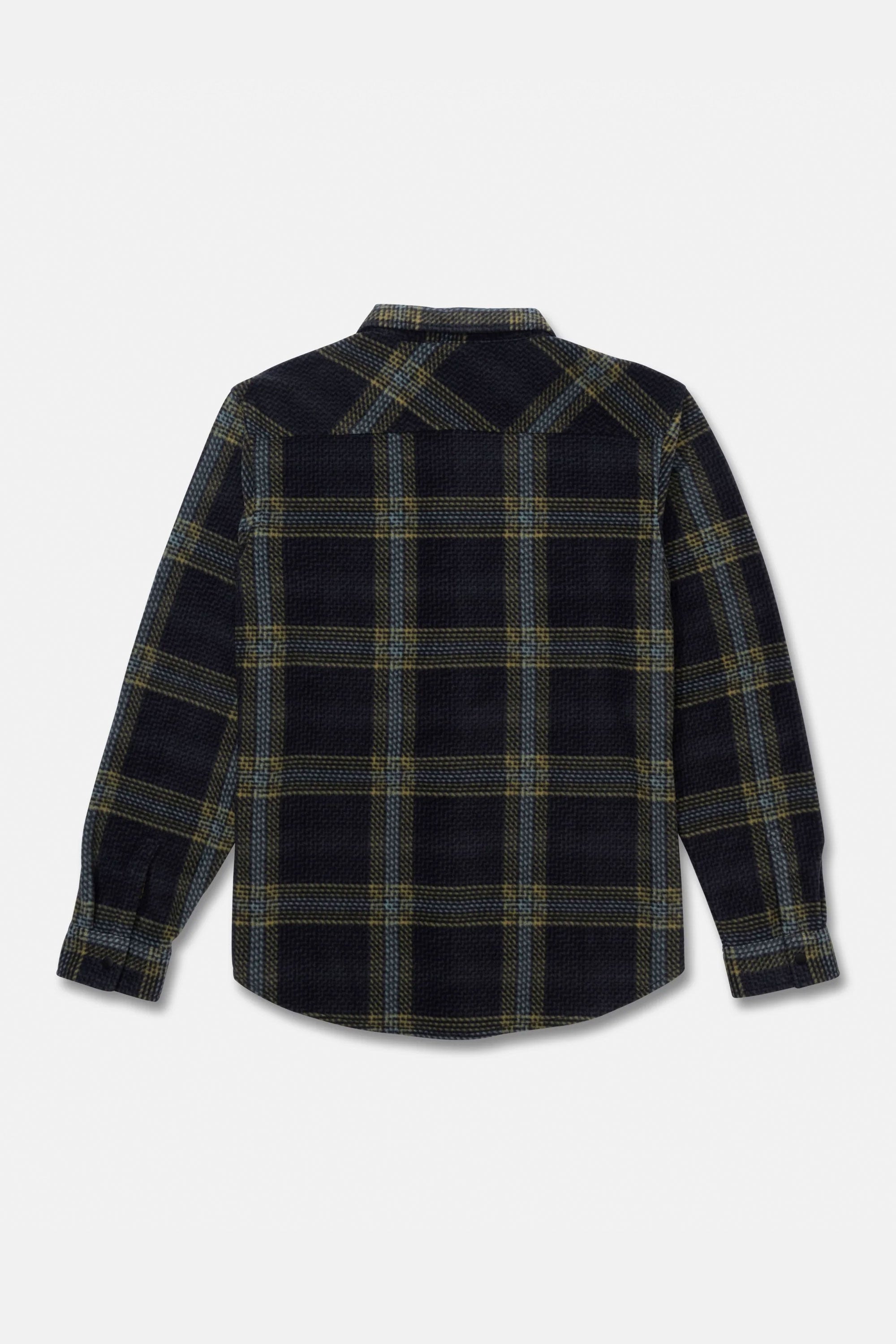 Happylifeshops Salty Crew men’s flannel fleece shirt in Phantom