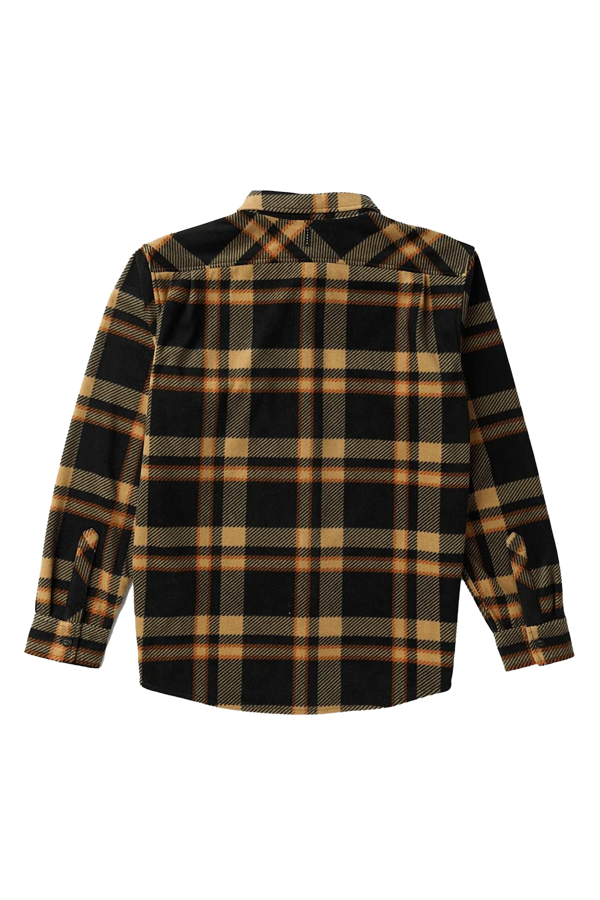 Vissla Happylifeshops Eco-ZY Polar Flannel Black recycled heavyweight shirt