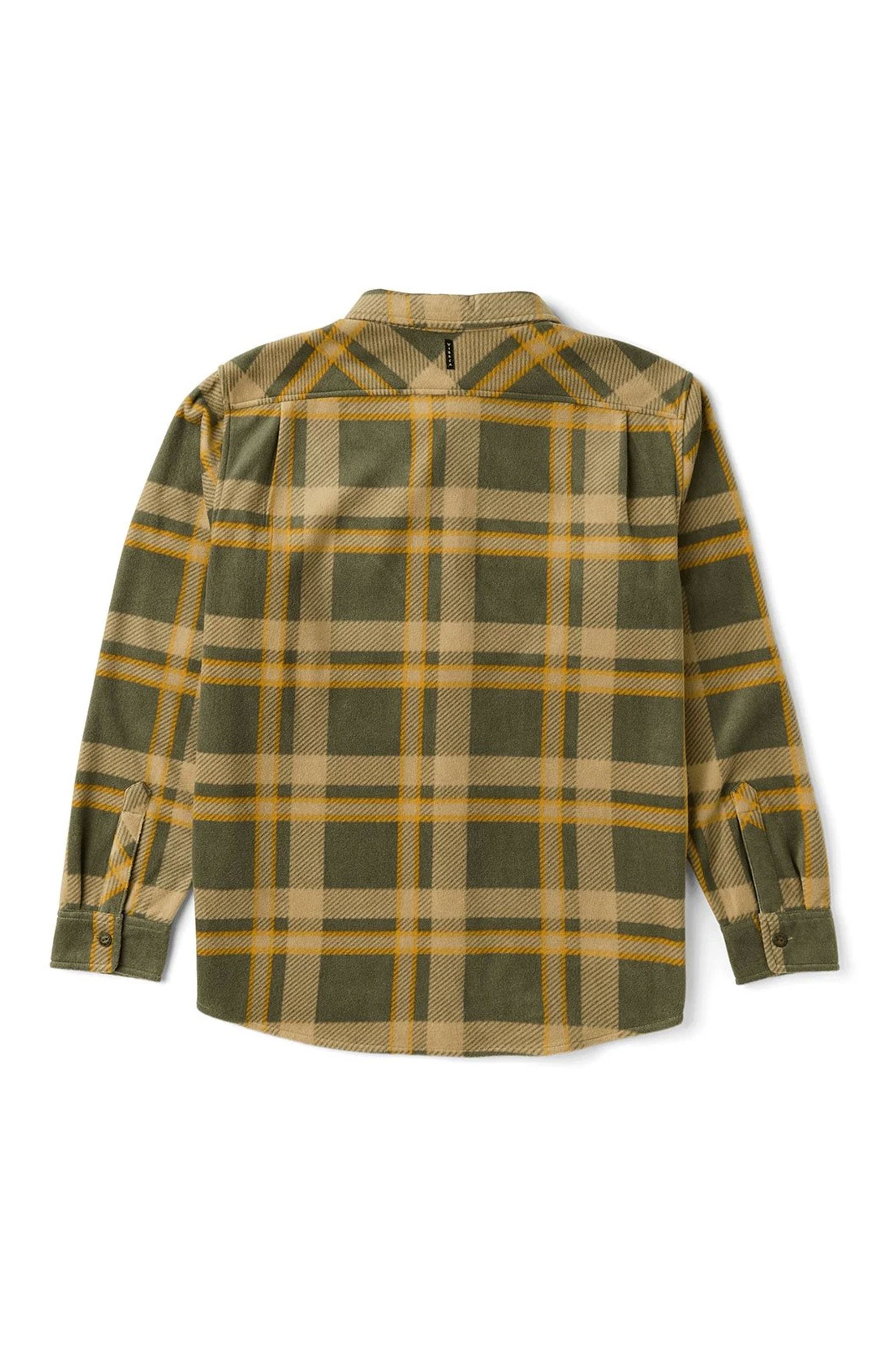 Vissla Happylifeshops Eco-ZY Polar Flannel Surplus recycled heavy-fleece shirt