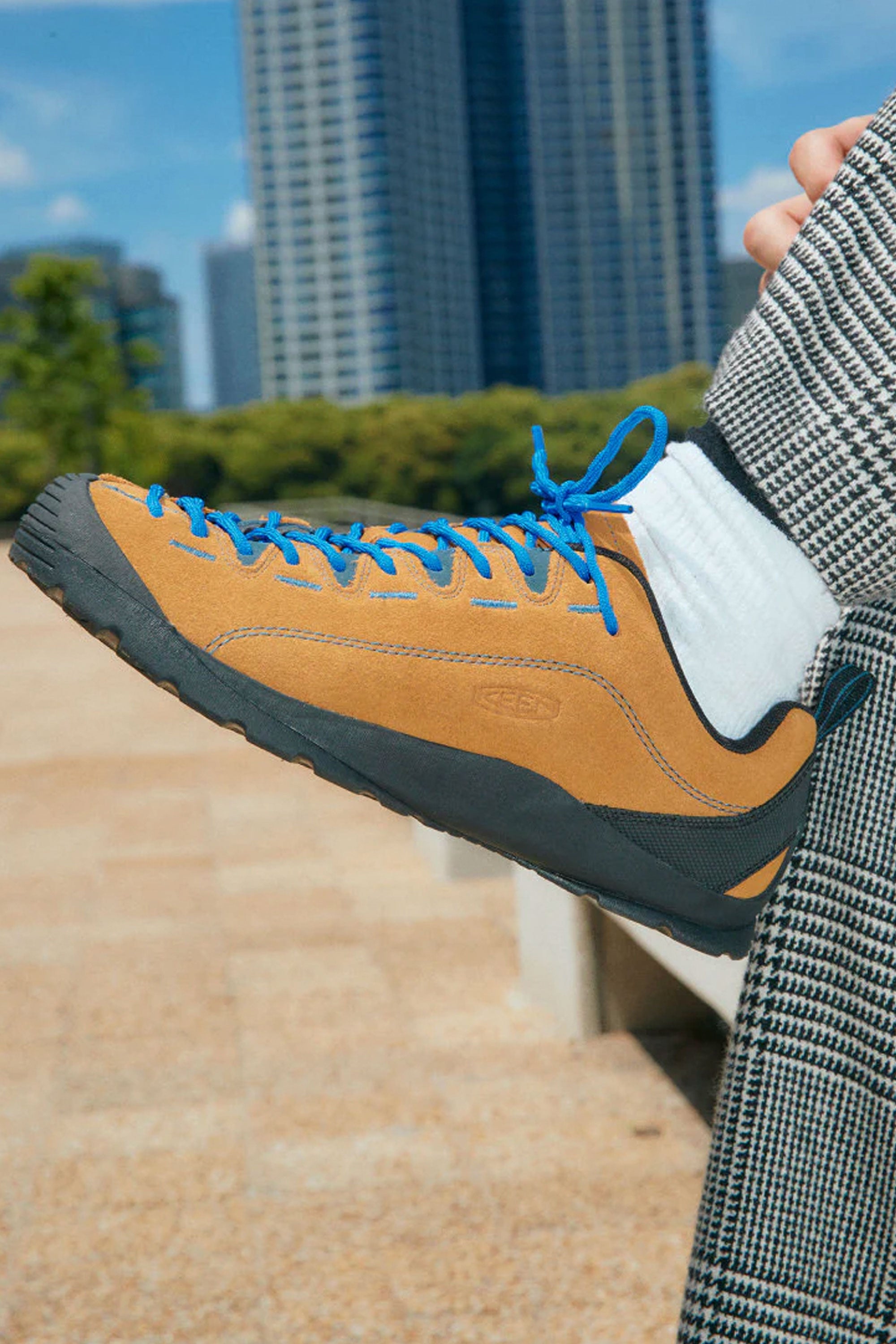 Happylifeshops Man Shoes Keen Jasper Cathay Spice Orion Blue