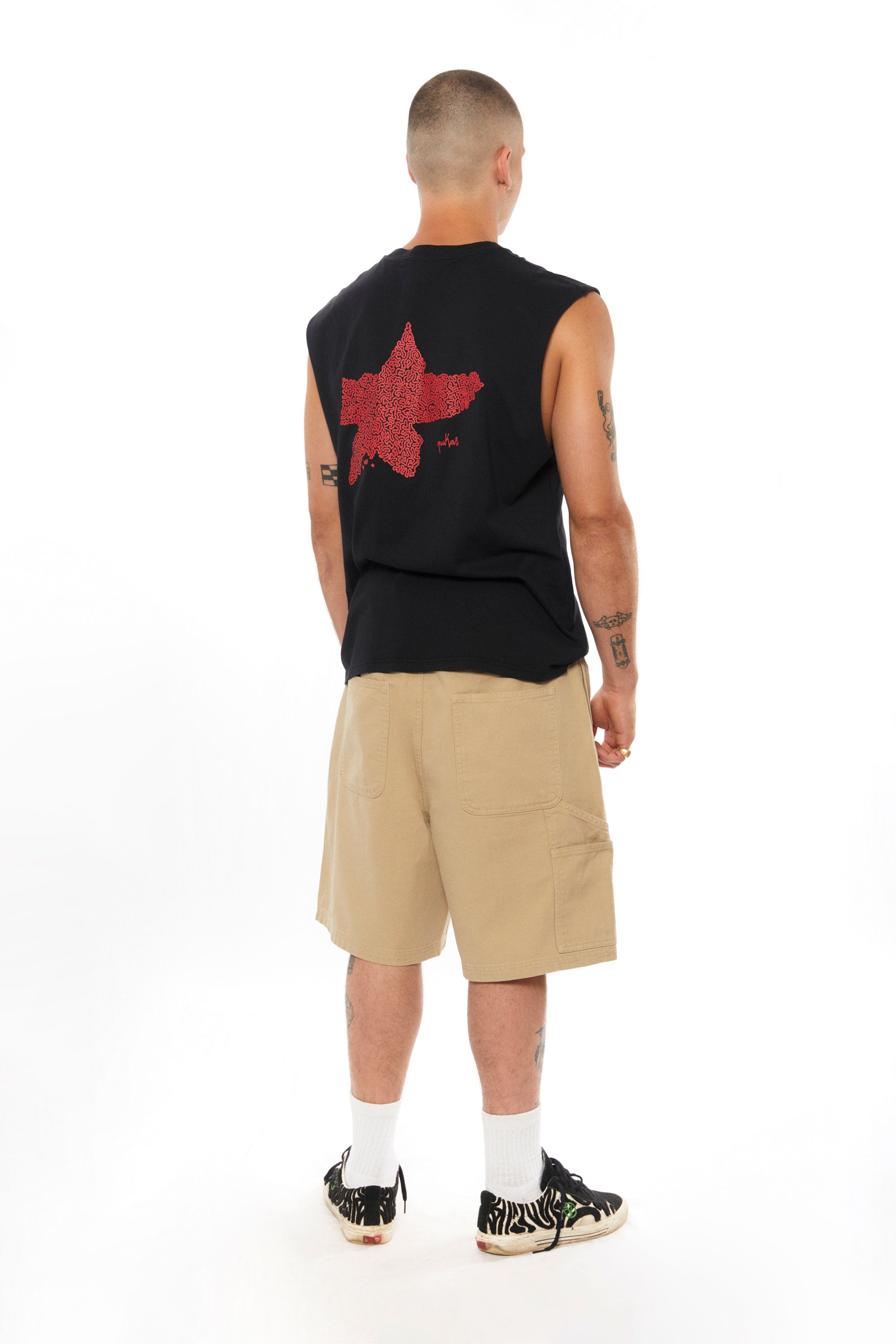 Happylifeshops Man Short Pukas Clothing Canvas Walkshort Safari