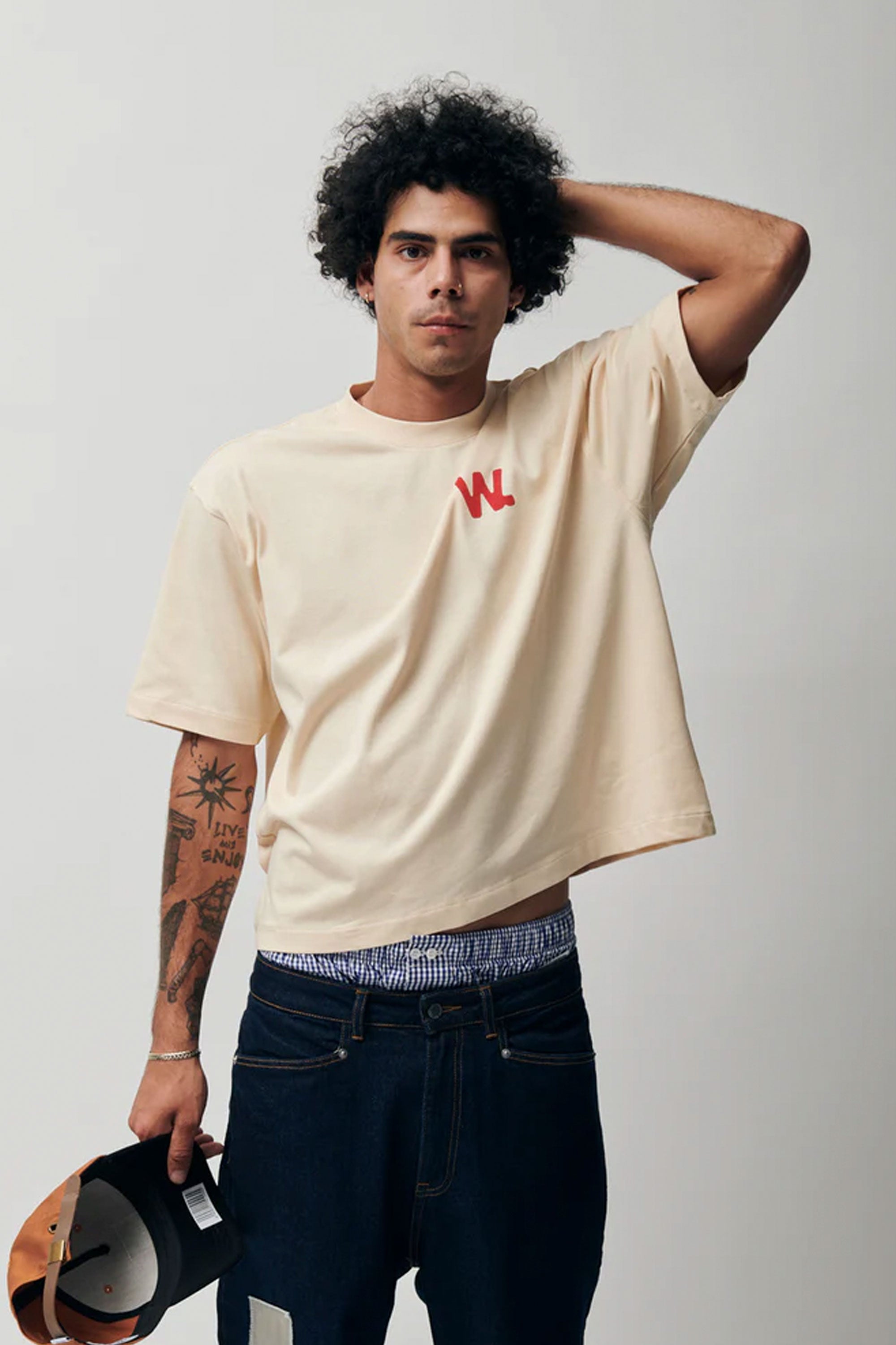 Happylifeshops Man Short WANF Boxer Pack Of 2 Vicky And Stripes