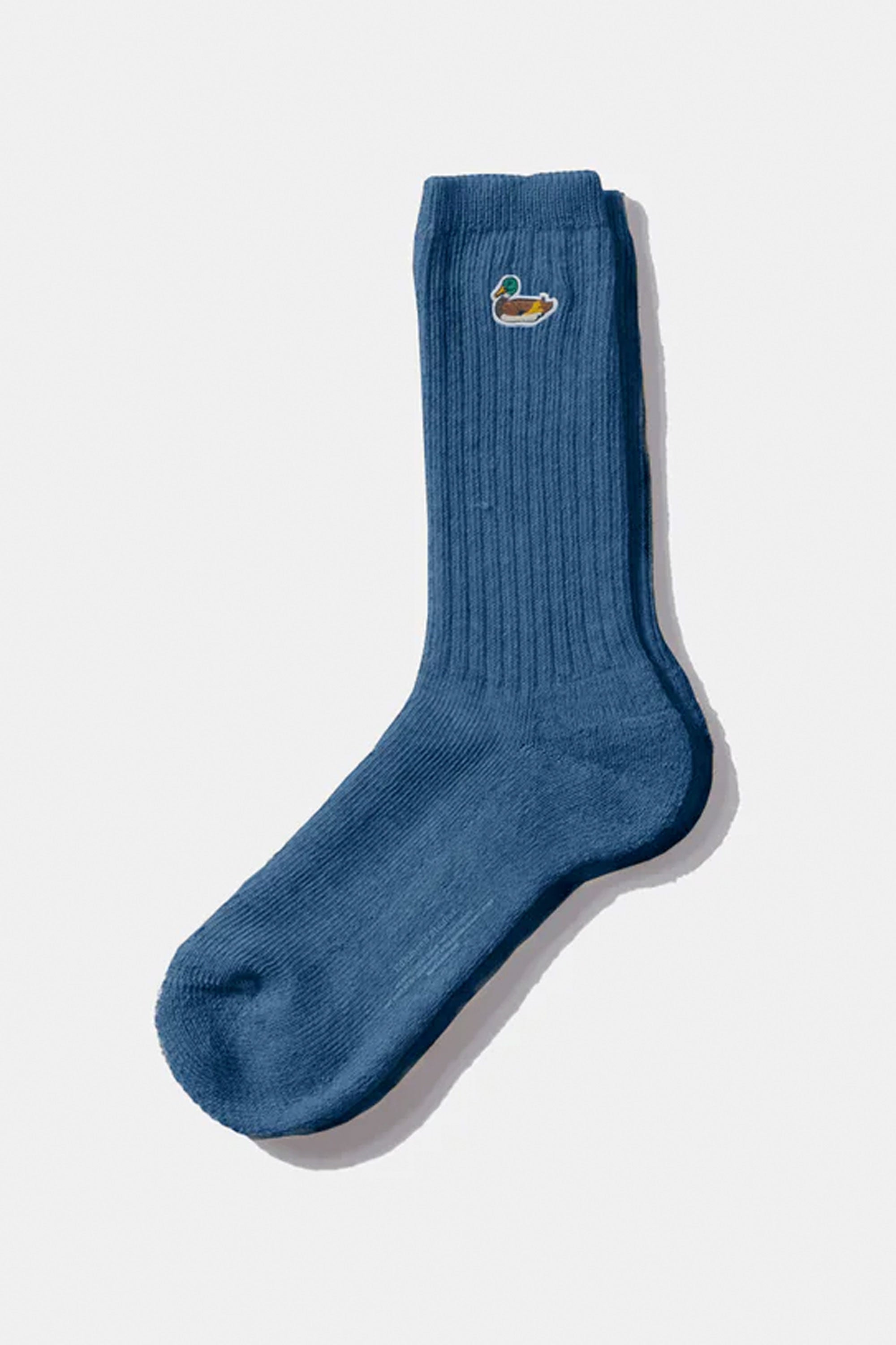 Pukas-Surf-Shop-Man-Socks-Edmmond-Duck-Socks-Plain-Blue-1