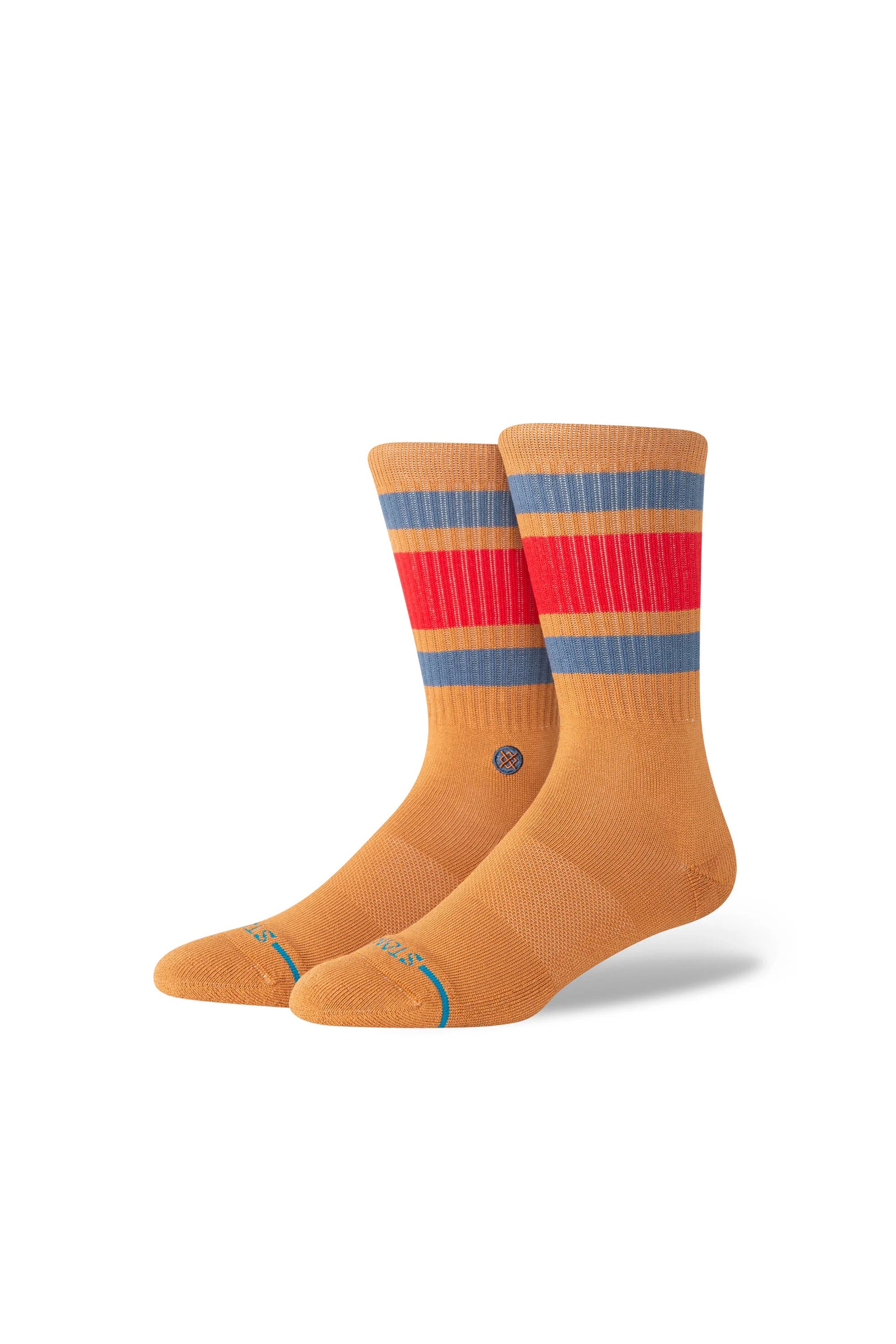 Happylifeshops Stance Boyd Crew Socks in Tan Brown