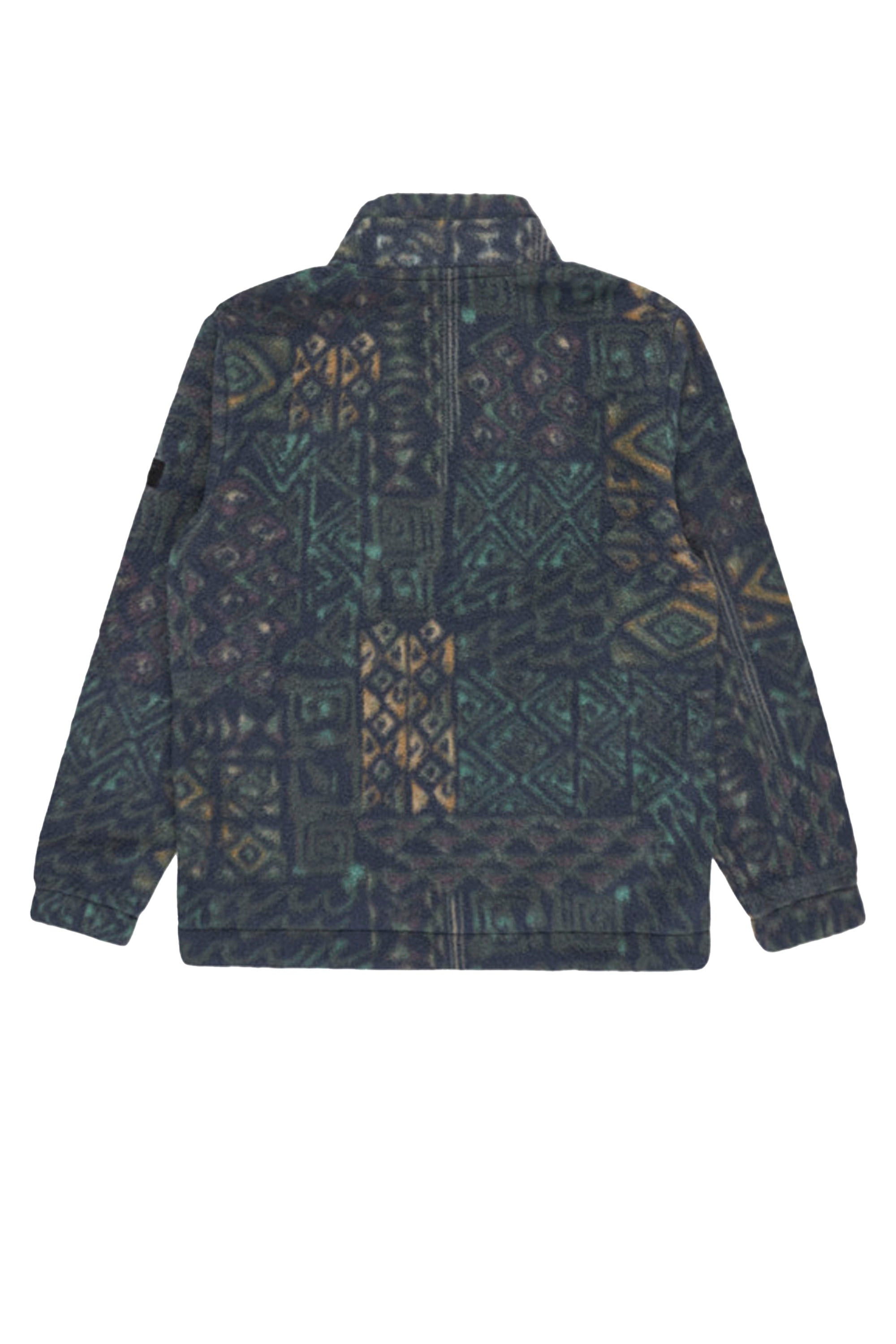 Happylifeshops Billabong youth mock fleece black zip high-neck