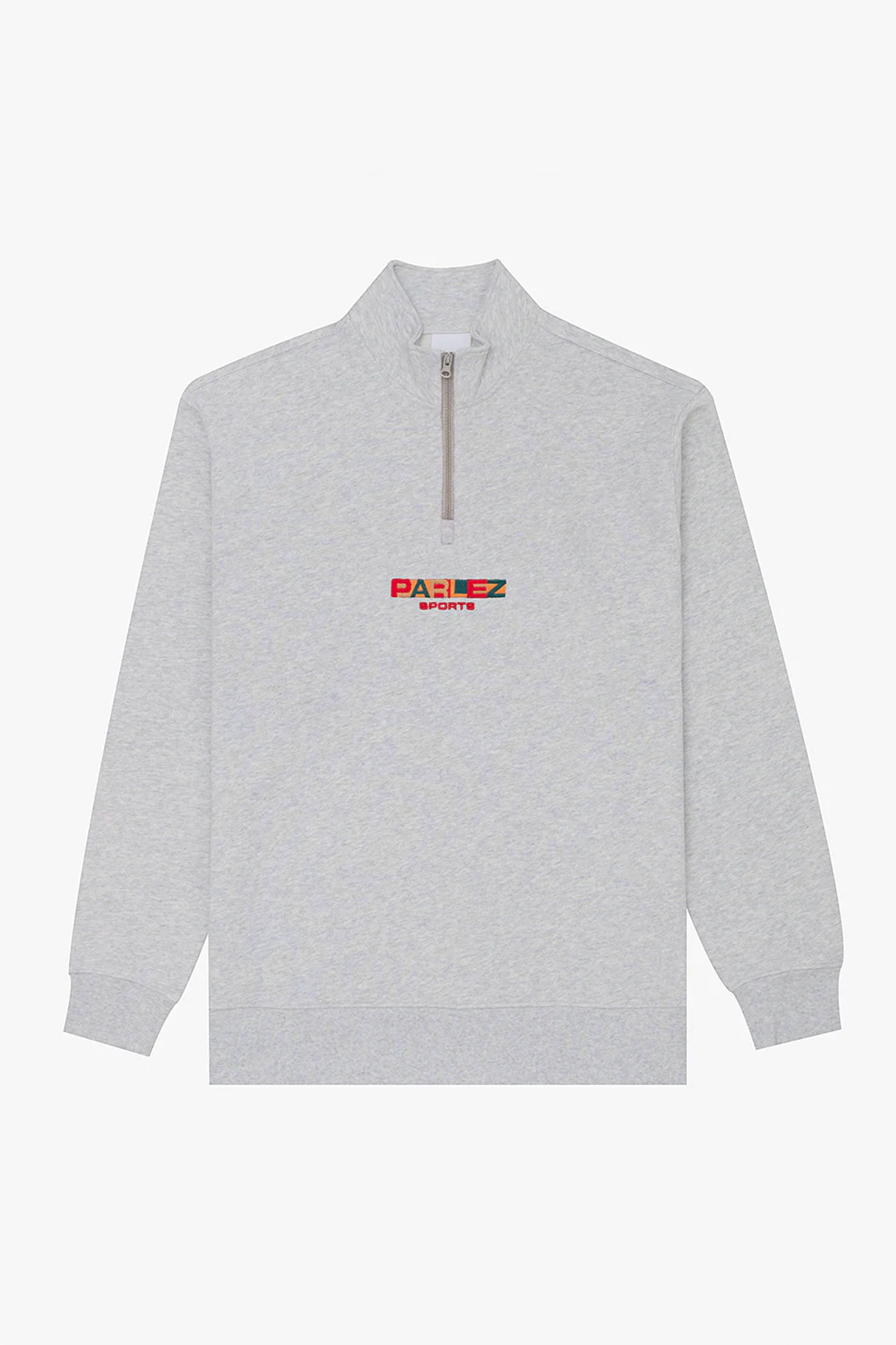 Happylifeshops Man Sweat Parlez Ora Quarter Zip Heather