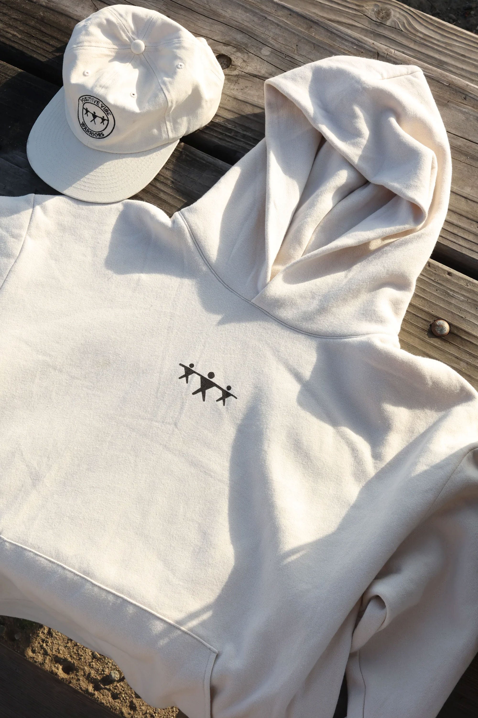 Happylifeshops Man Sweat Positive Vibe Warriors Pvw Warriors Icon Cream