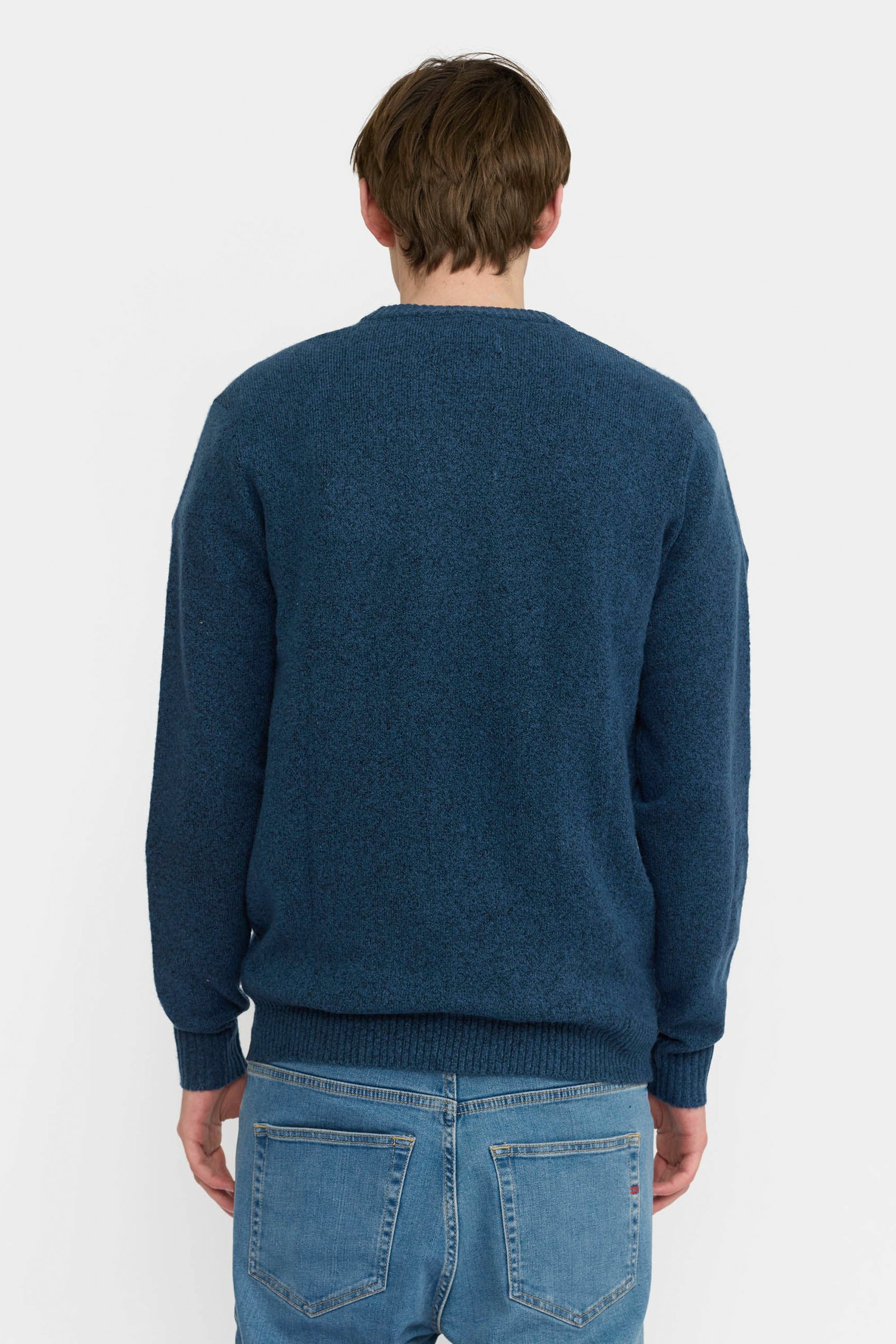 Happylifeshops Revolution knit sweater deep blue