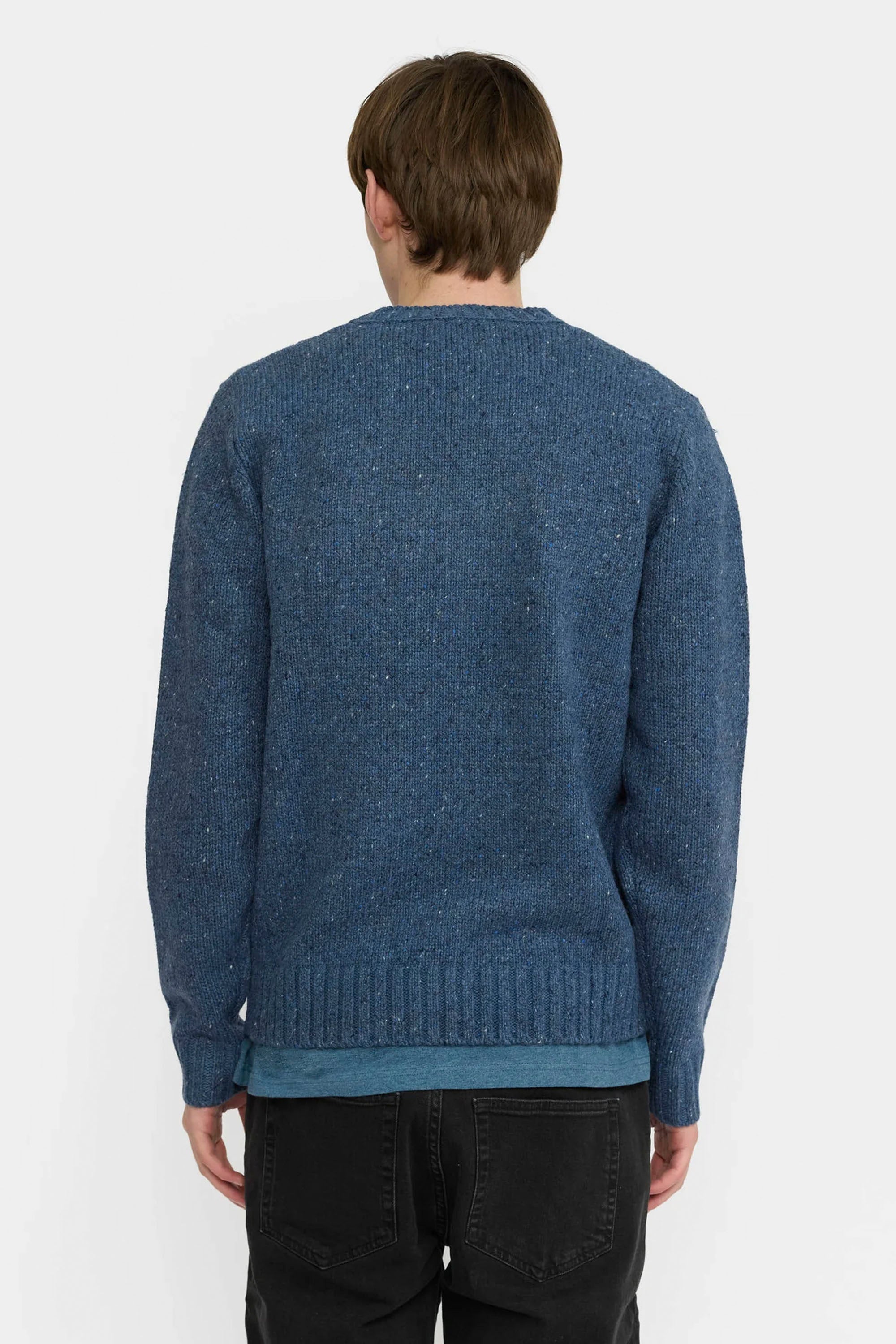 Revolution Blue knit sweater Happylifeshops