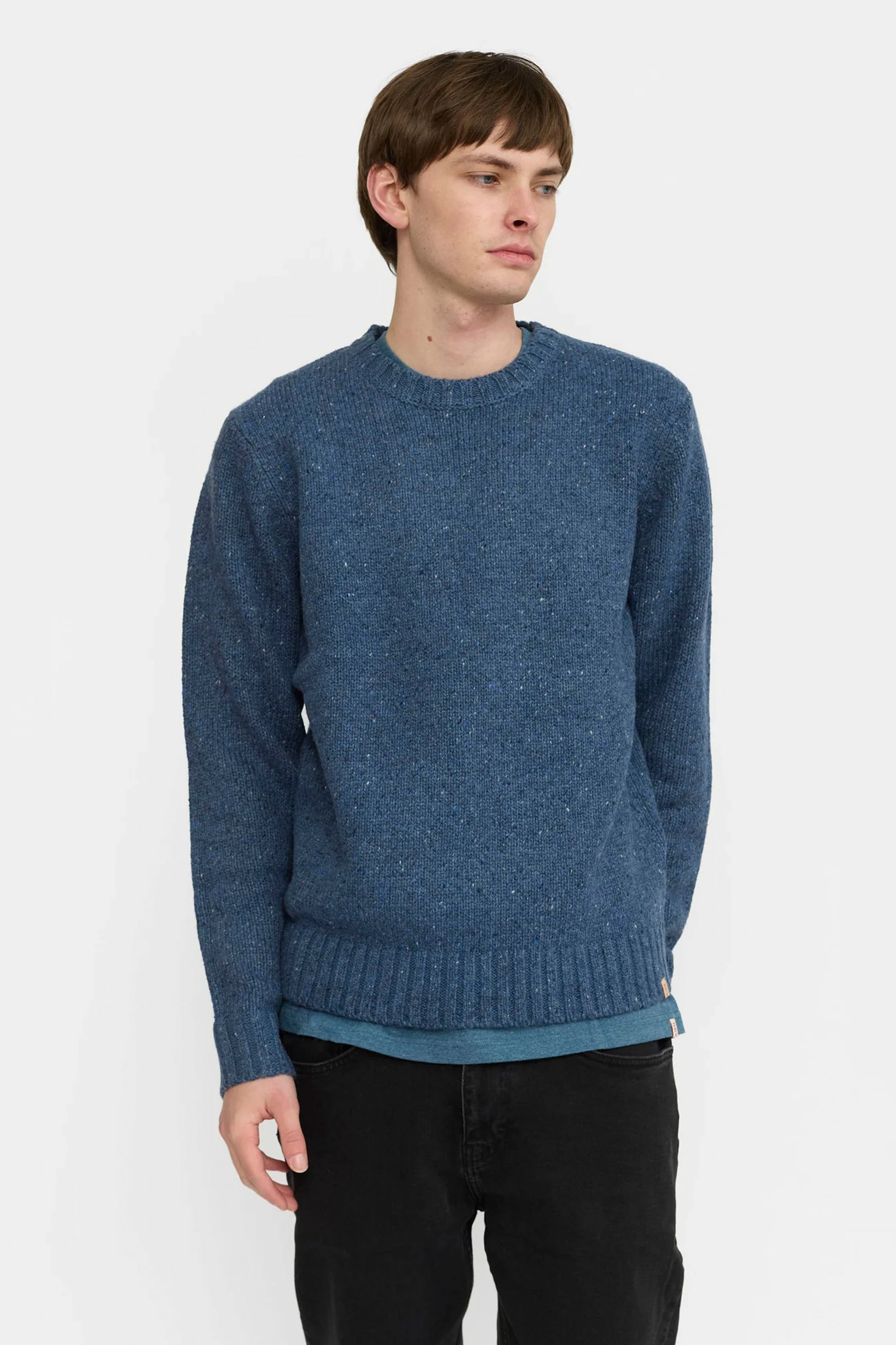 Revolution Blue knit sweater Happylifeshops