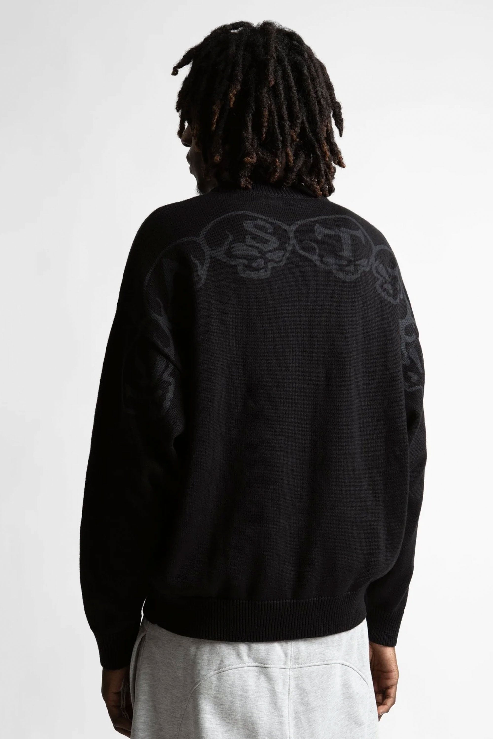 Black sweatshirt with Wasted Paris logo Happylifeshops