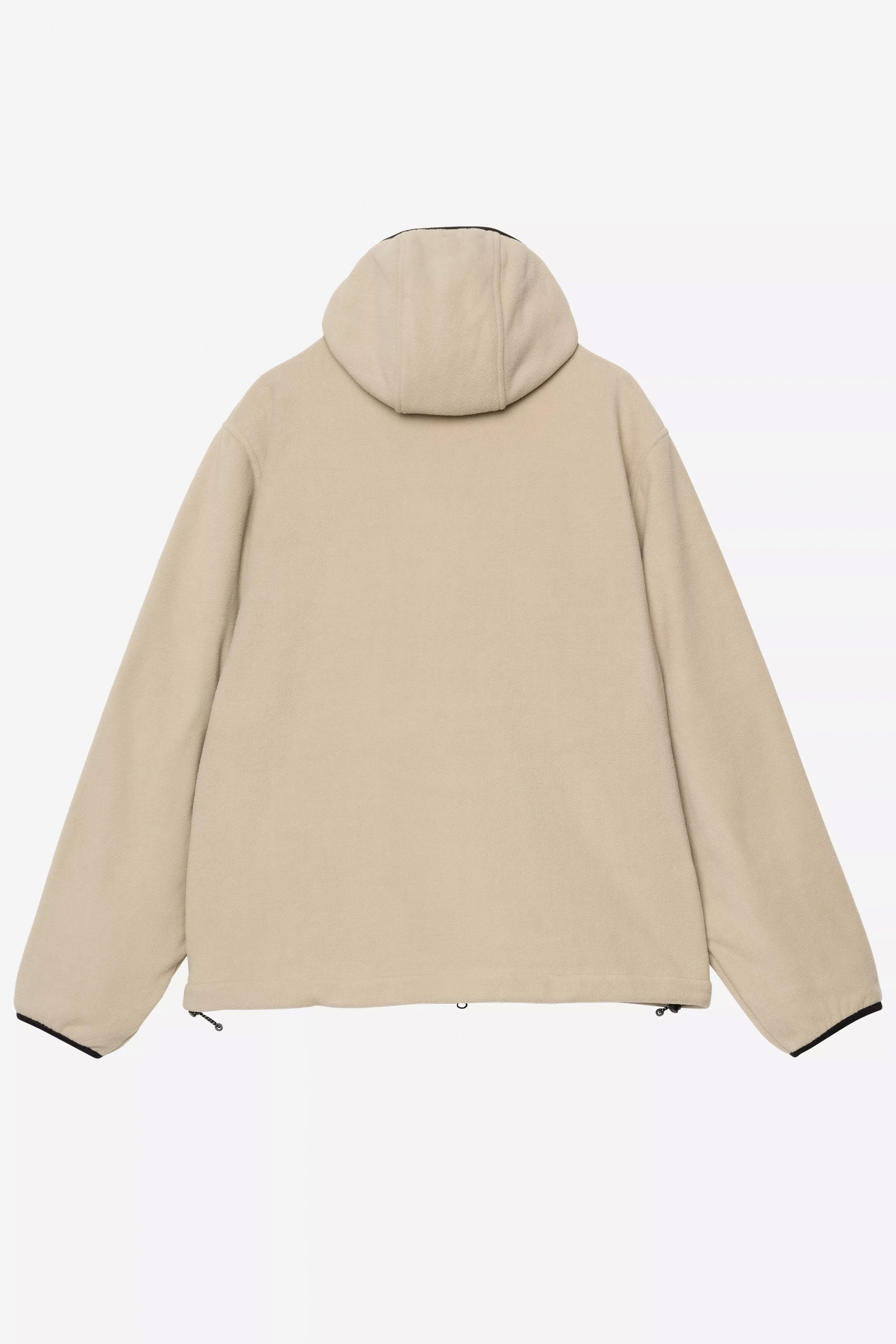 Happylifeshops Carhartt WIP hooded fleece liner jacket in Fleur De Sel