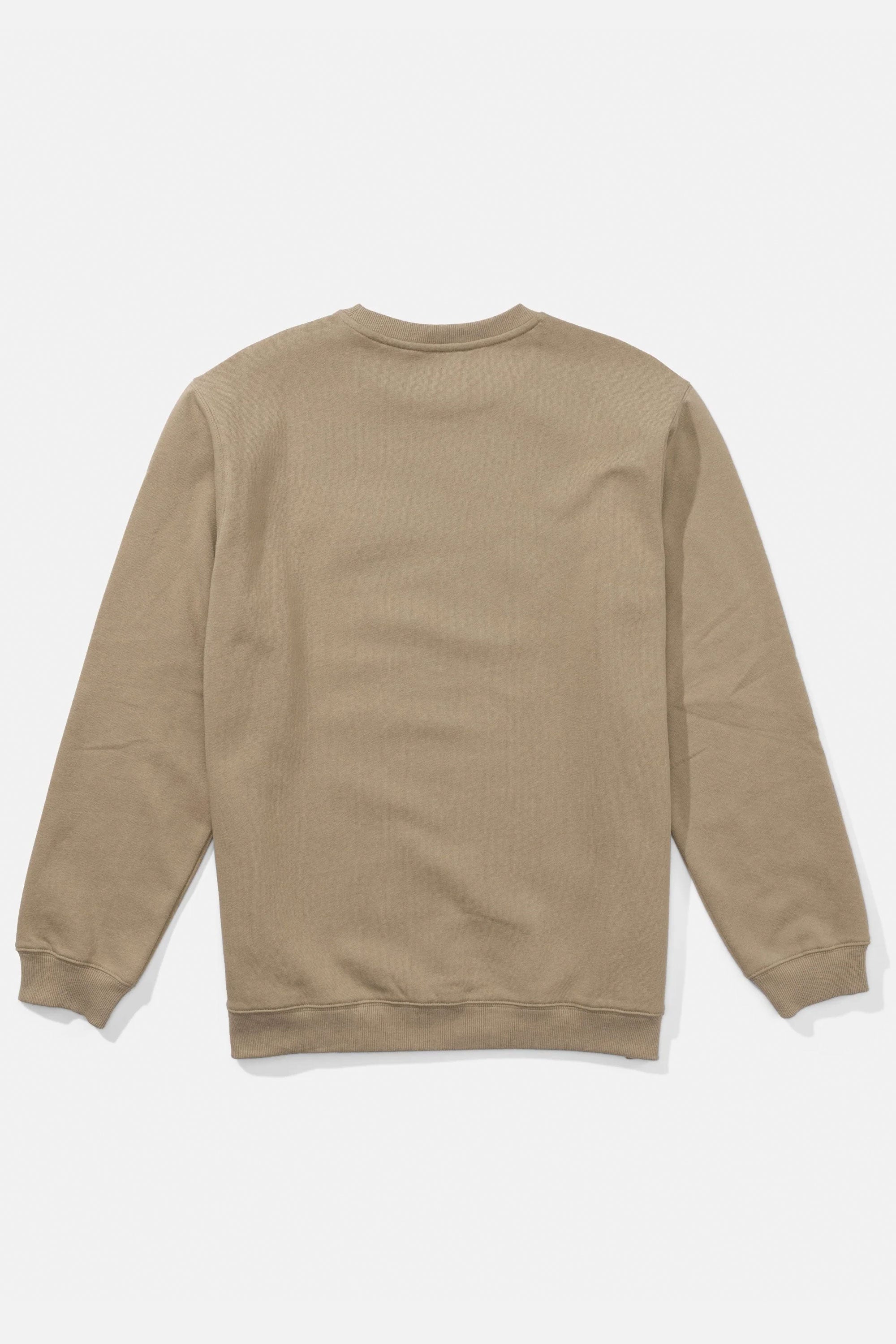Happylifeshops Salty Crew crew fleece sweater in stone