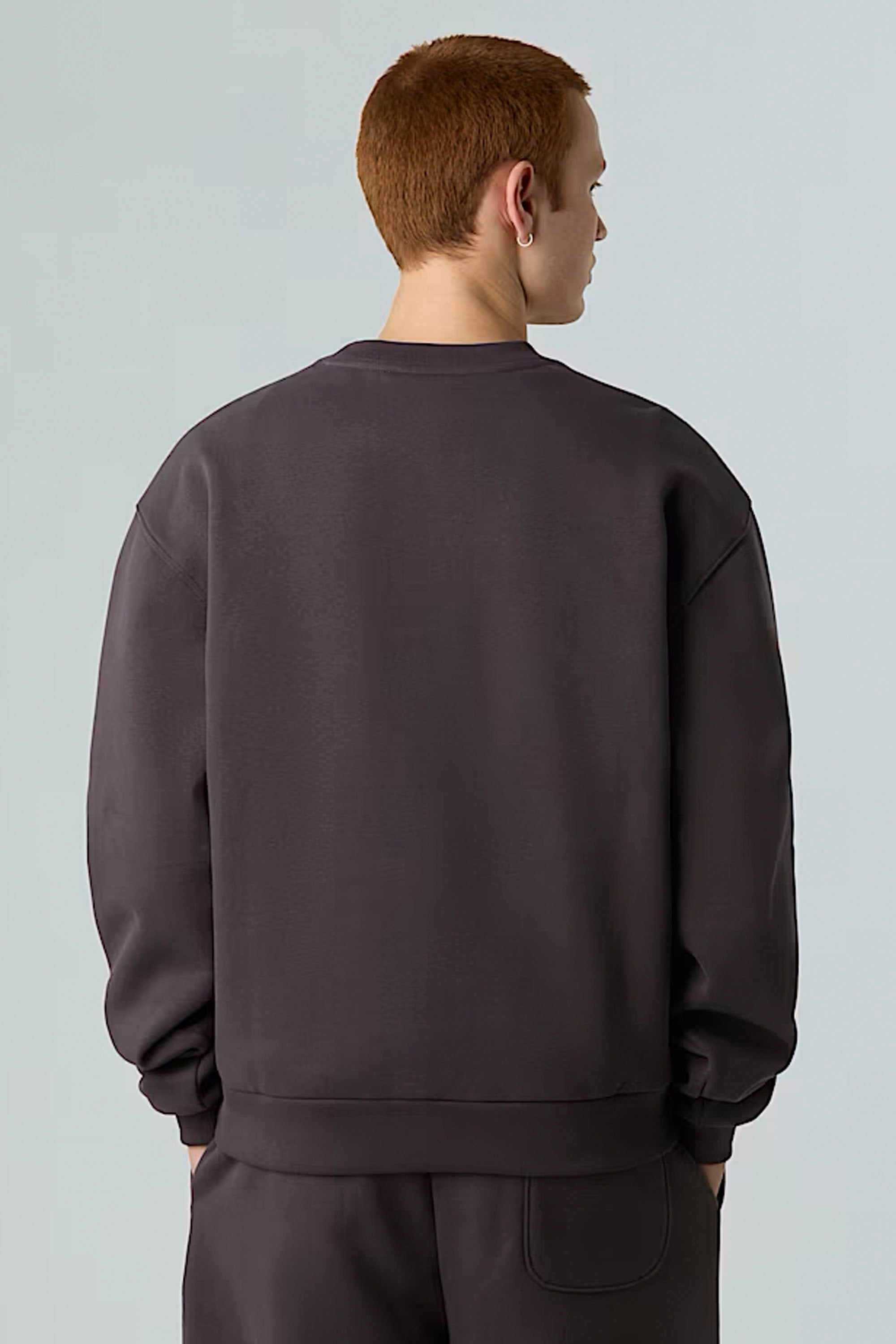 Happylifeshops The North Face Men’s Red Box Sweatshirt in Obsidian