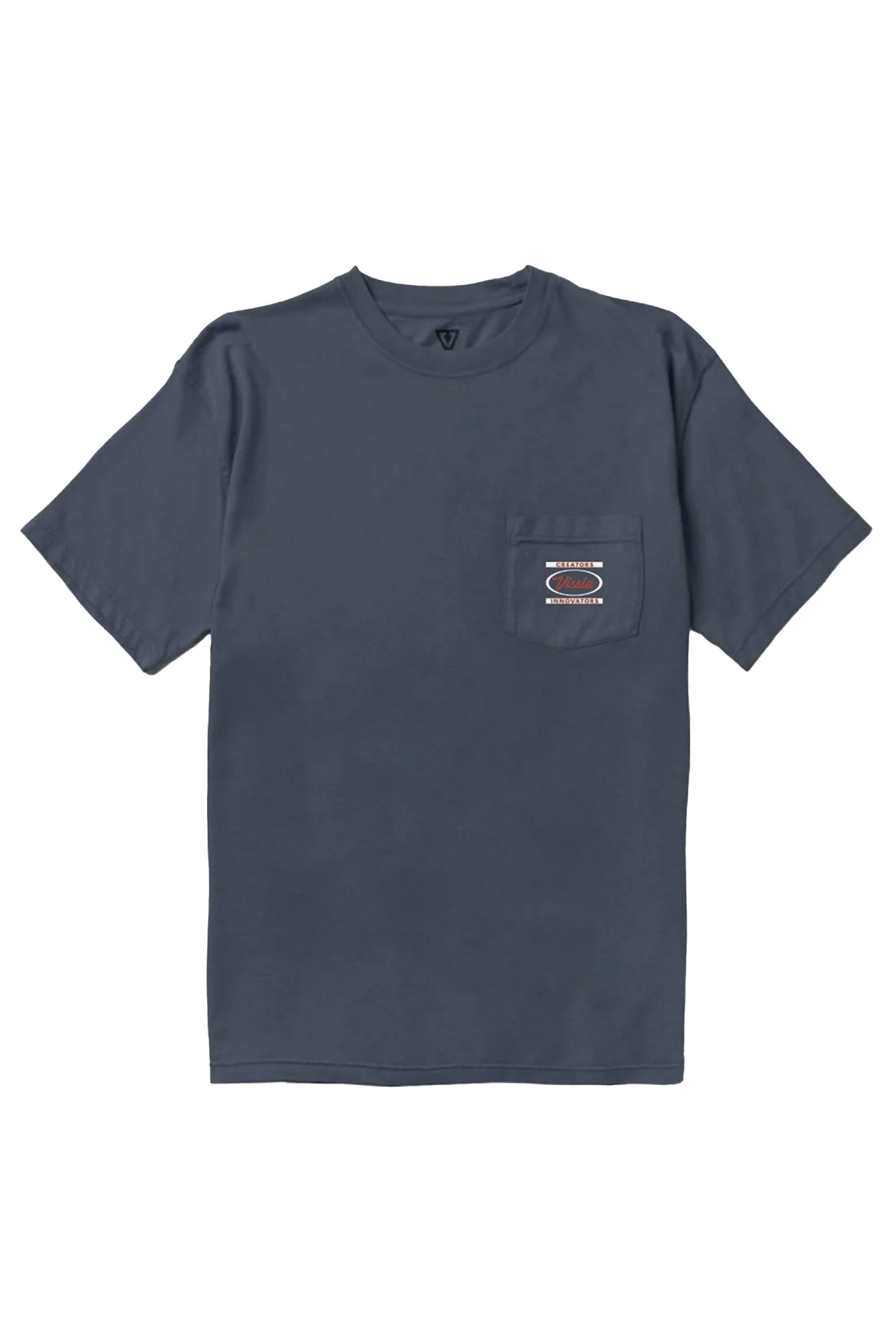 Vissla Happylifeshops Creators Gathering Premium Organic Pkt Tee Midnight relaxed organic cotton