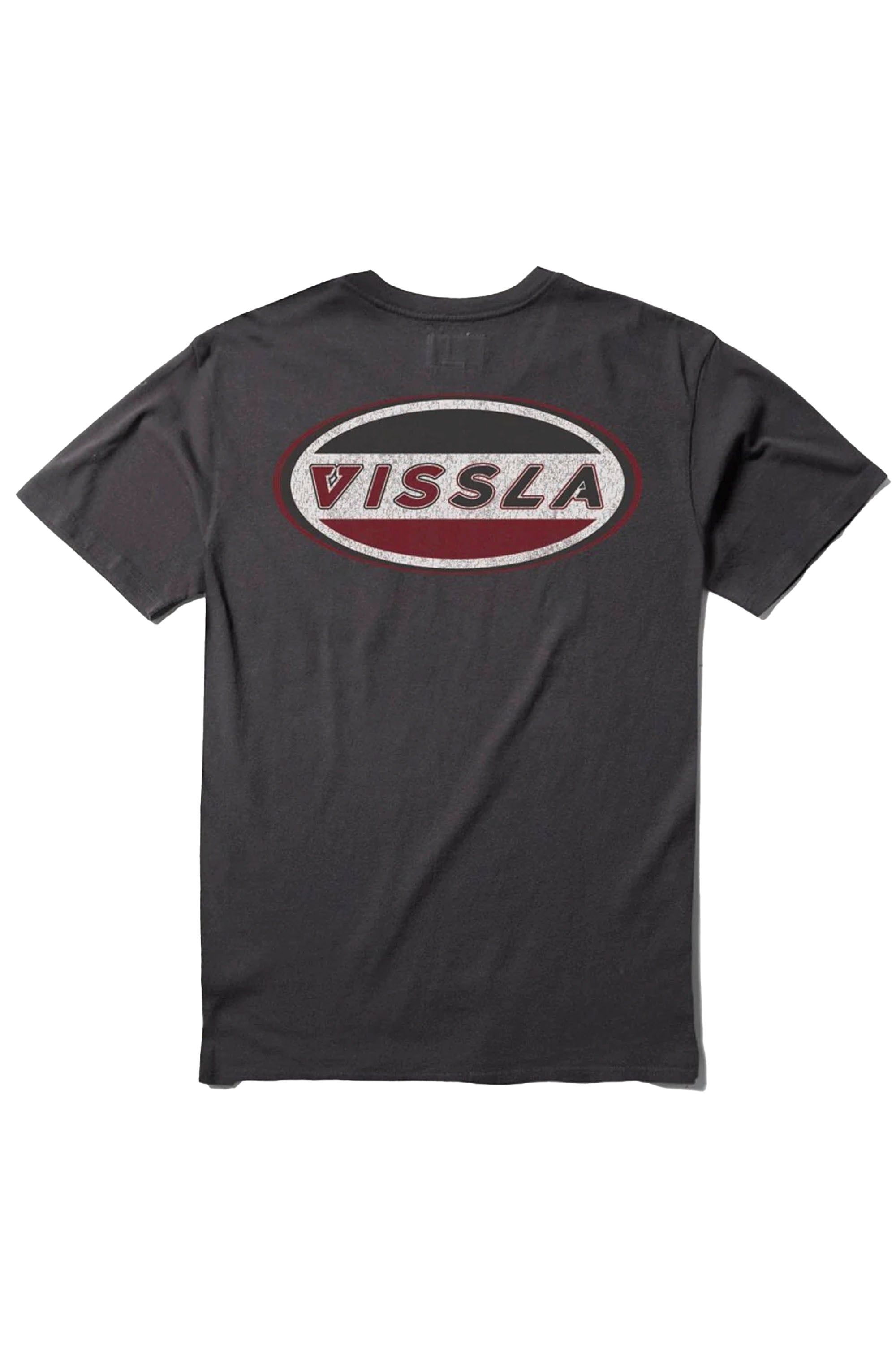 Happylifeshops Vissla Fast SS Pkt Tee Phantom graphic pocket relaxed fit