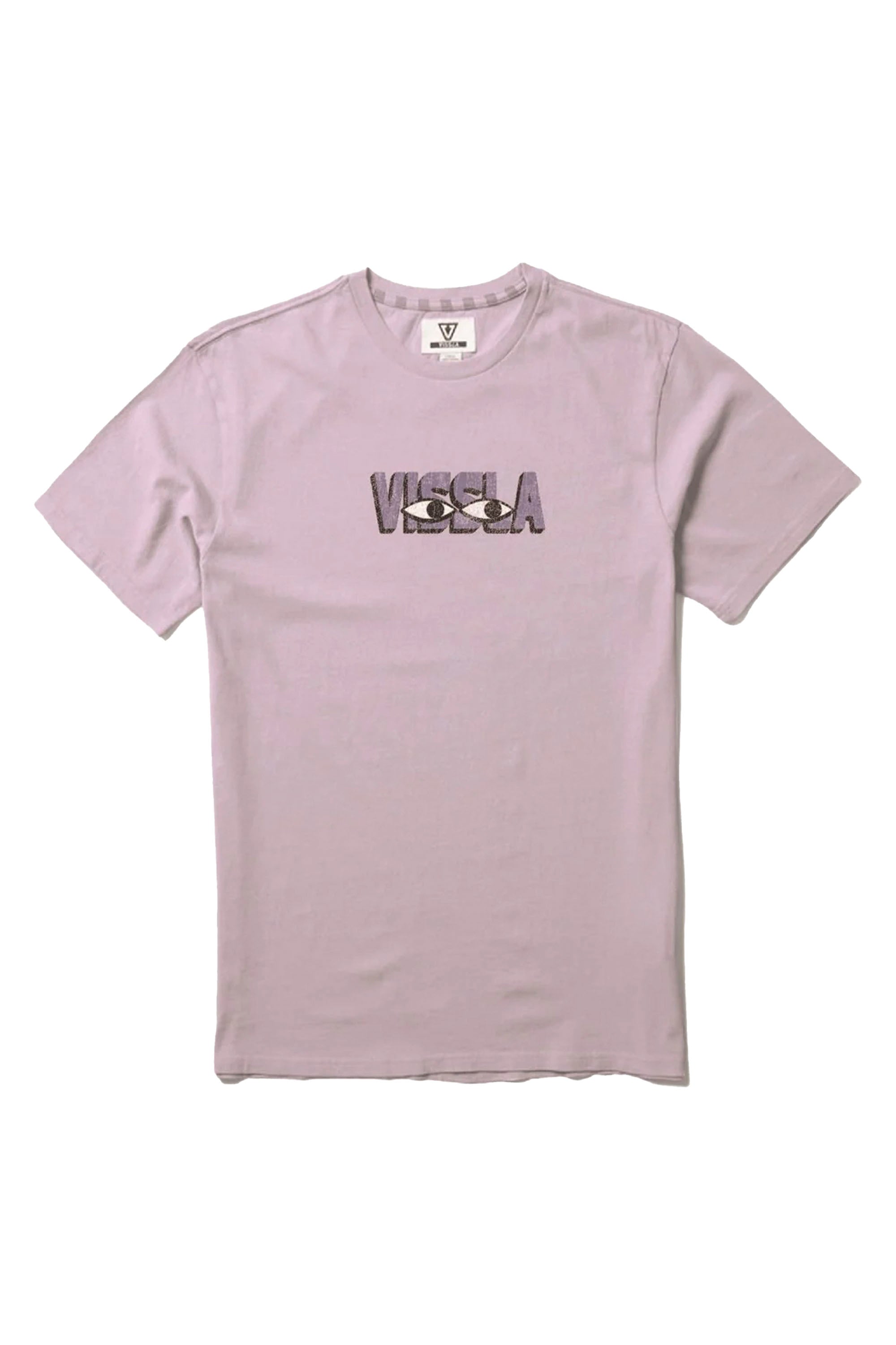 Vissla Happylifeshops Made In The Shade pocket tee lilac graphic surf print