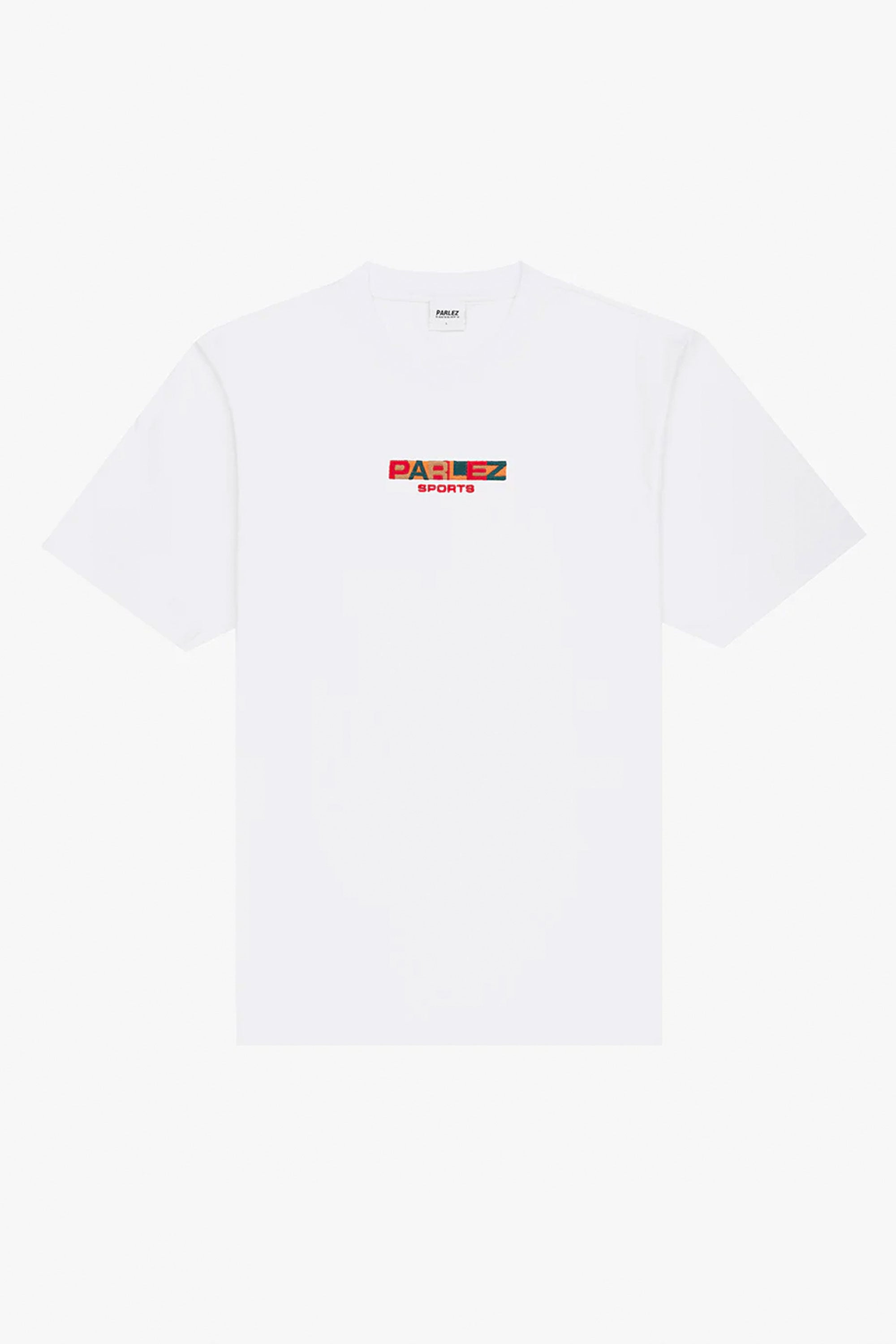 Happylifeshops Man Tee Parlez Block Tshirt White