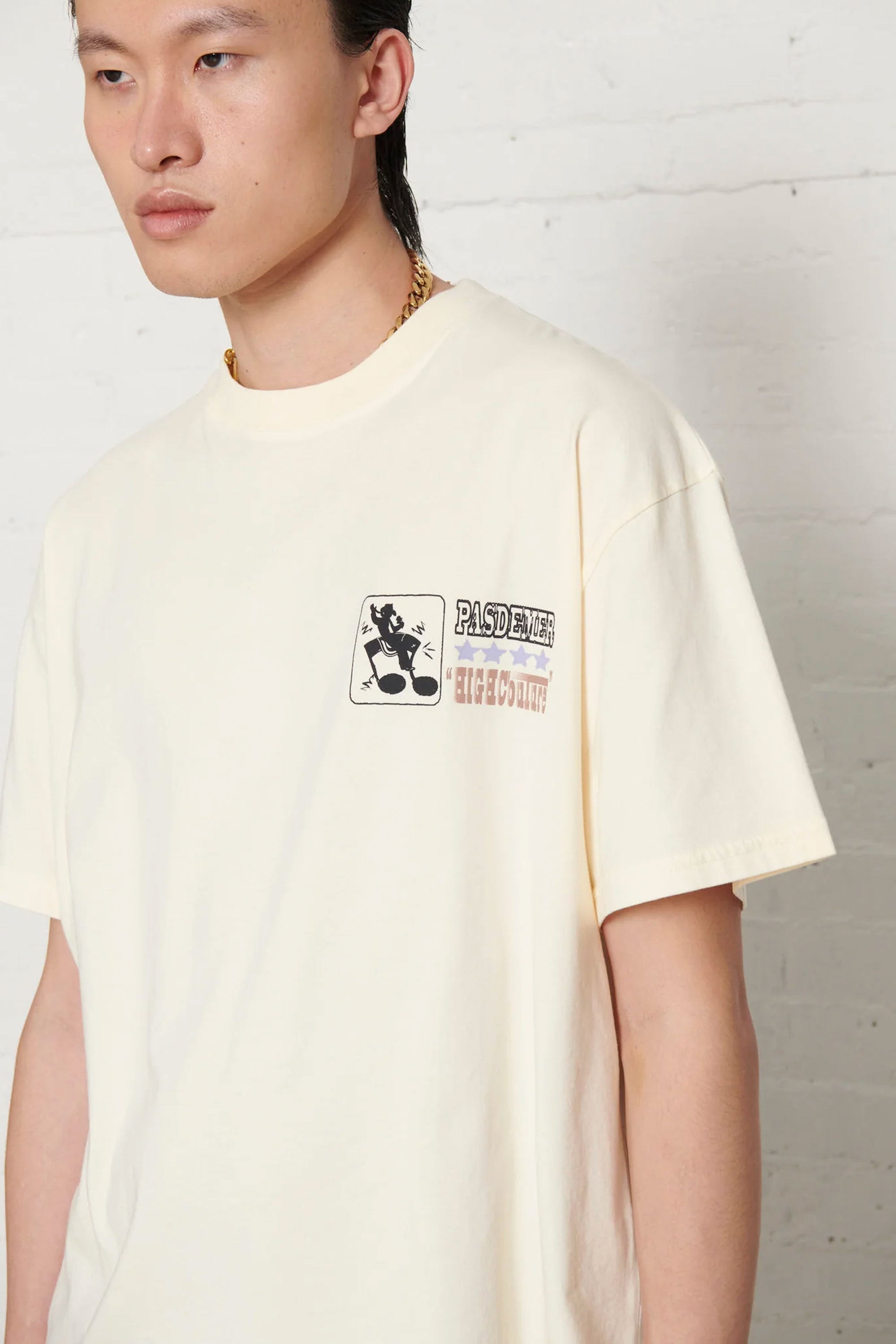 Happylifeshops Man Tee Pas De Mer Rodeo Cream