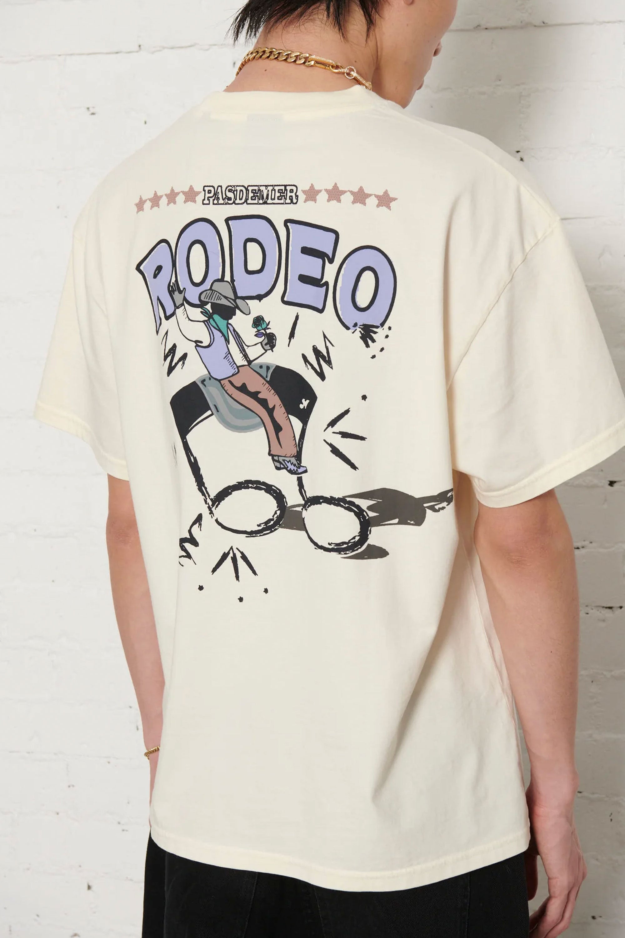 Happylifeshops Man Tee Pas De Mer Rodeo Cream