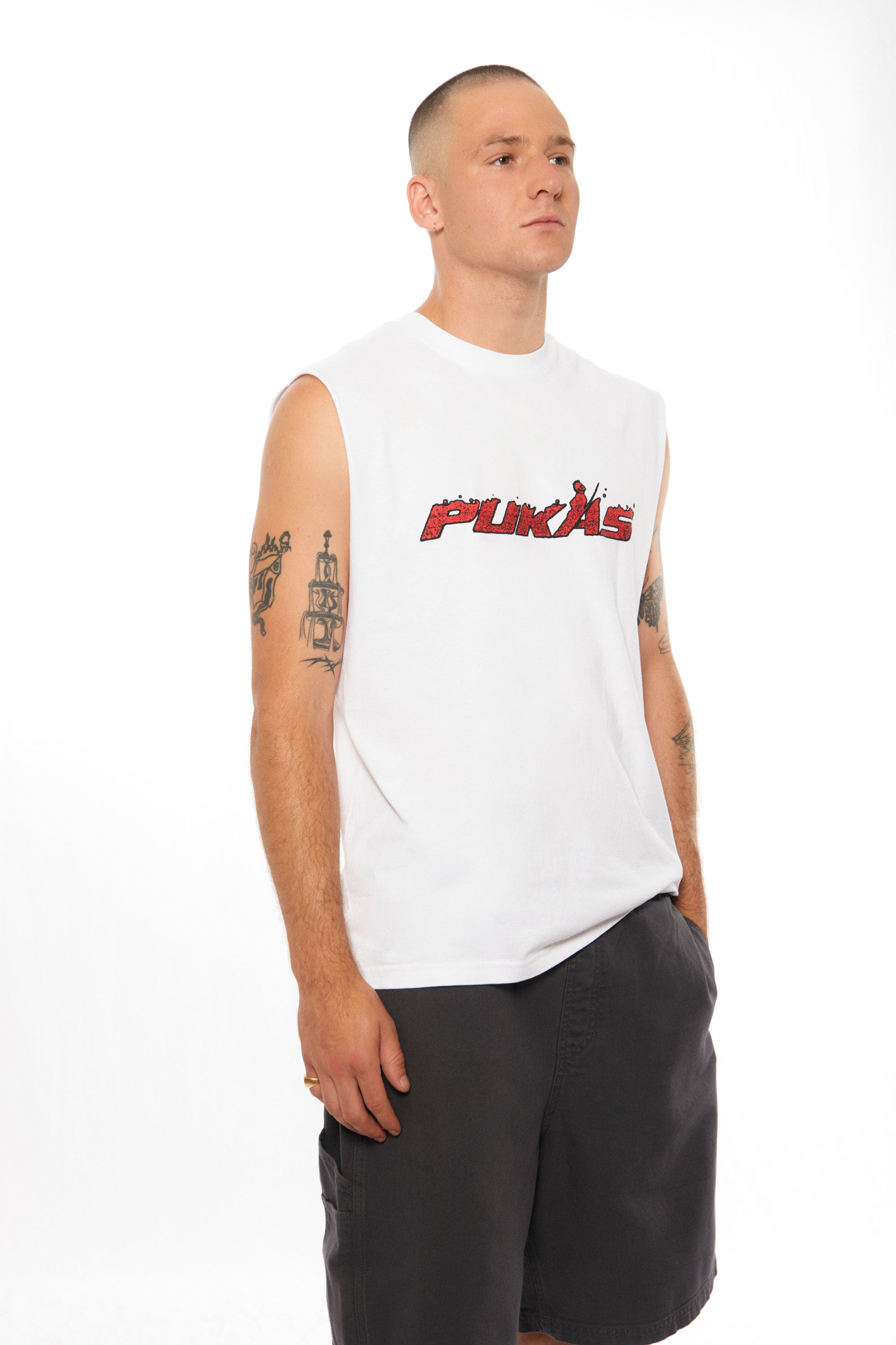 Happylifeshops Man Tee Pukas Clothing Indio Tee White