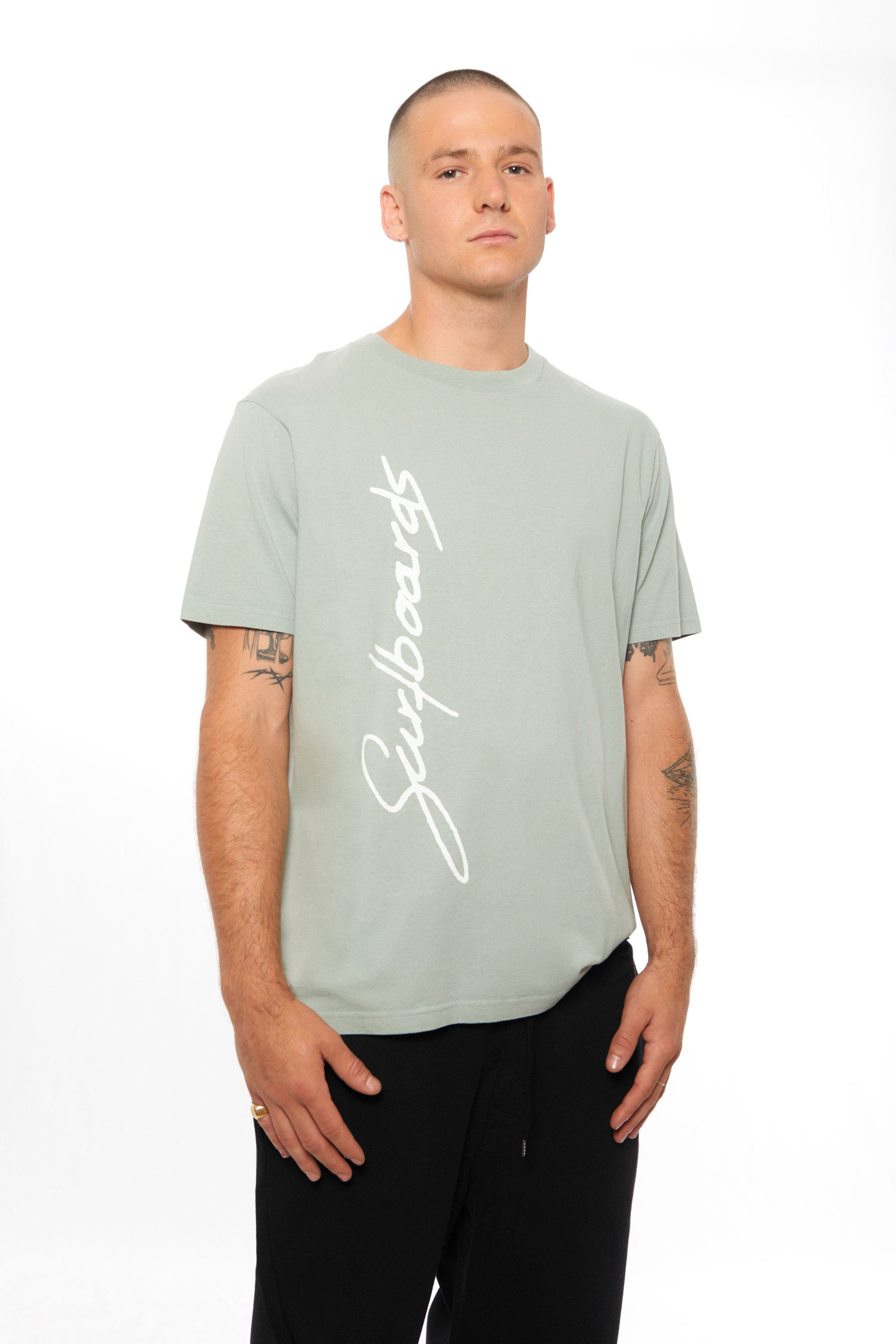 Happylifeshops Man Tee Pukas Clothing Vertical Surfboards Iron