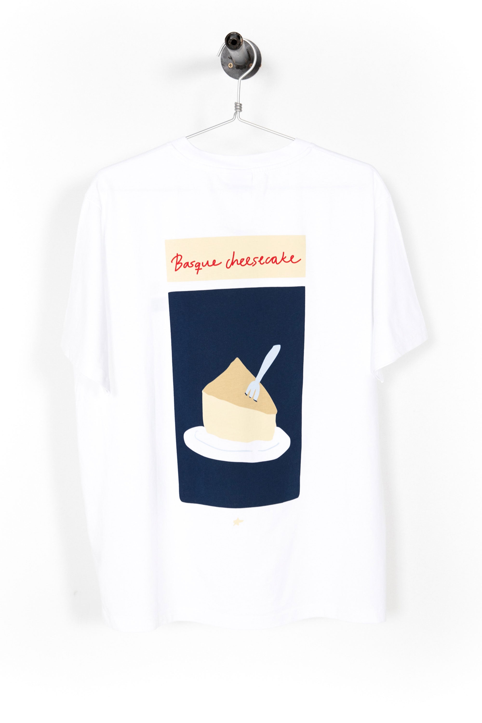 Happylifeshops Man Tee Happylifeshops Cheesecake Tee White