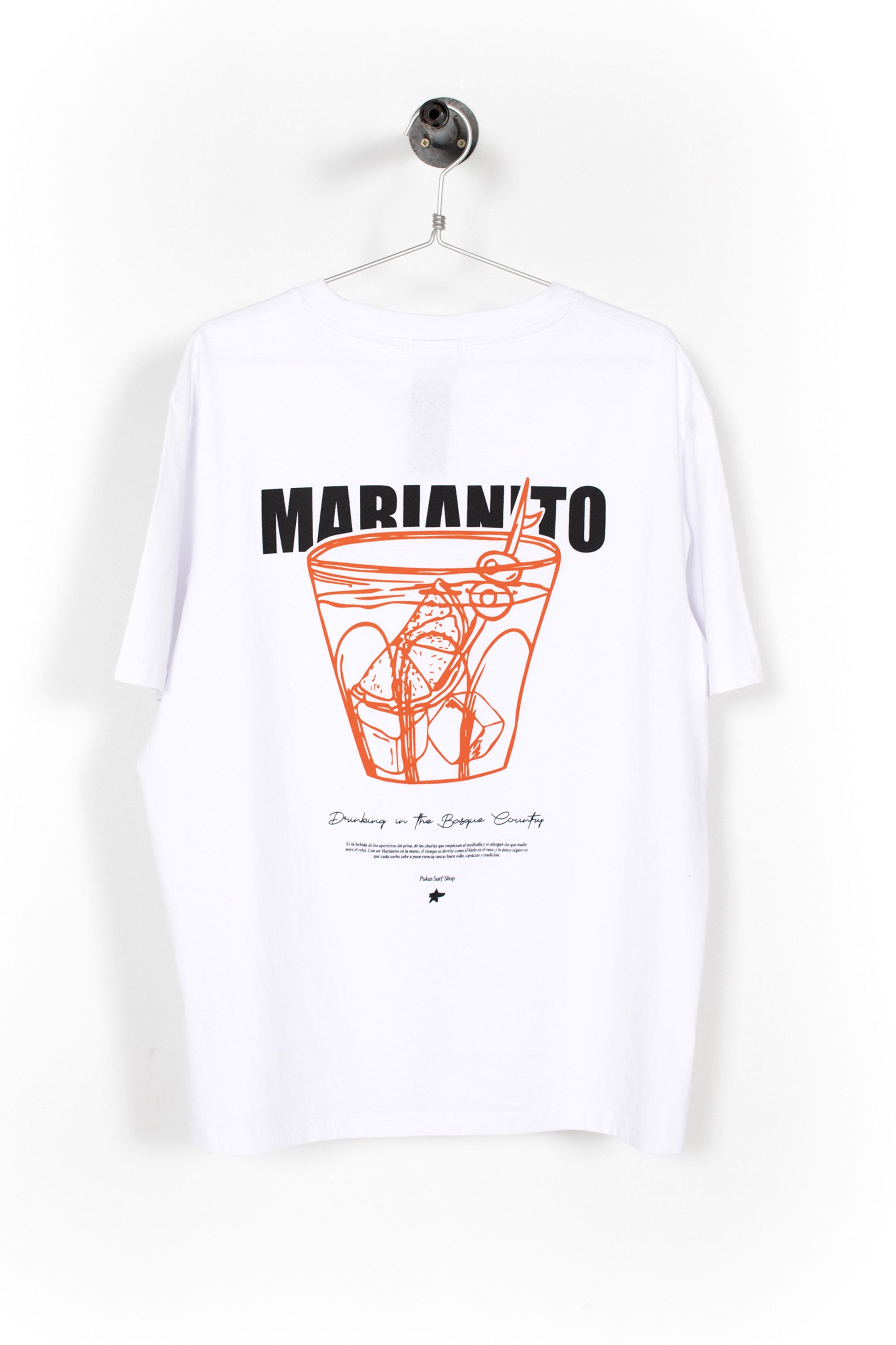 Happylifeshops Man Tee Happylifeshops Marianito Man Tee White