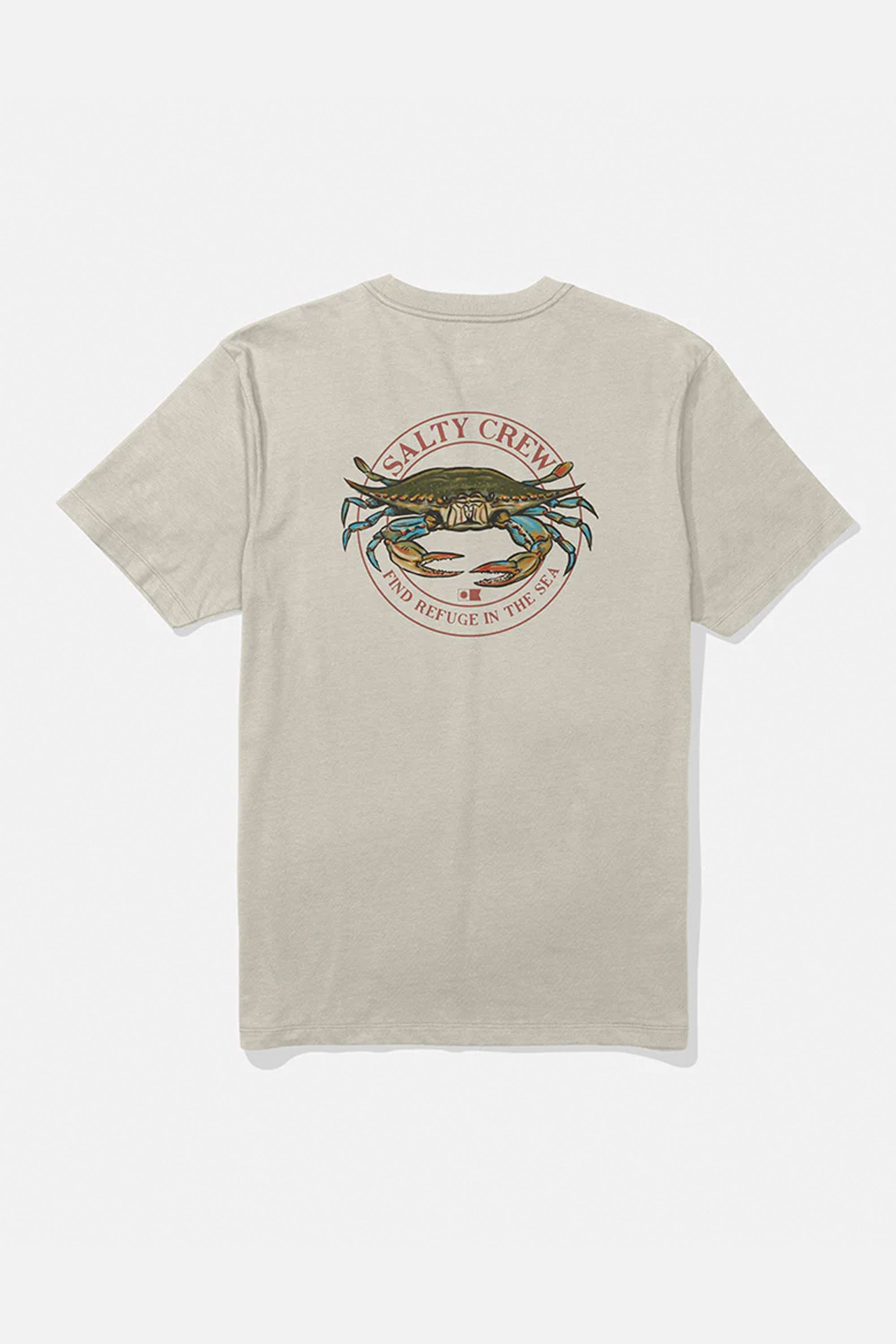 Happylifeshops Salty Crew graphic tee in moonbeam