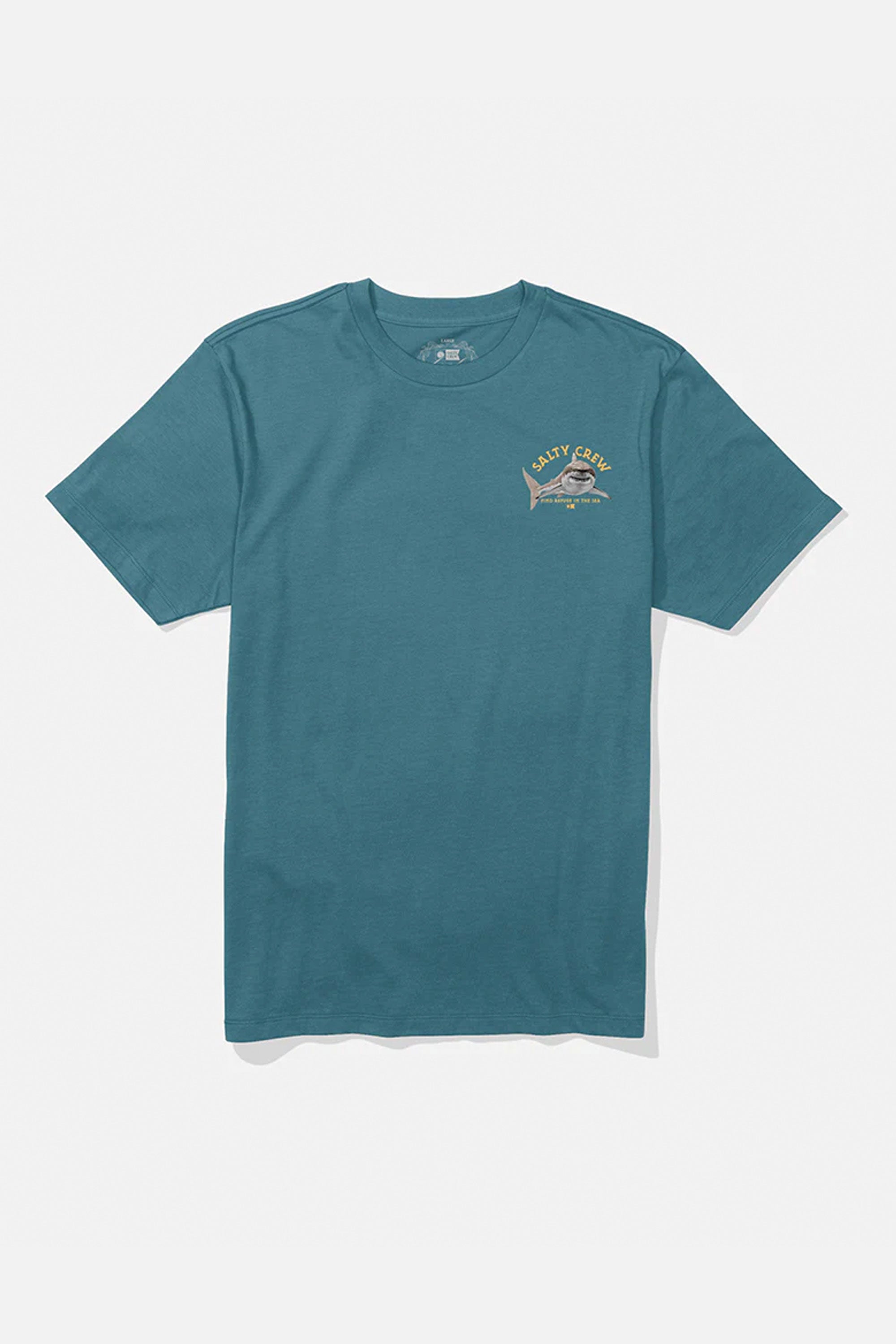 Happylifeshops Salty Crew graphic tee in hydro blue