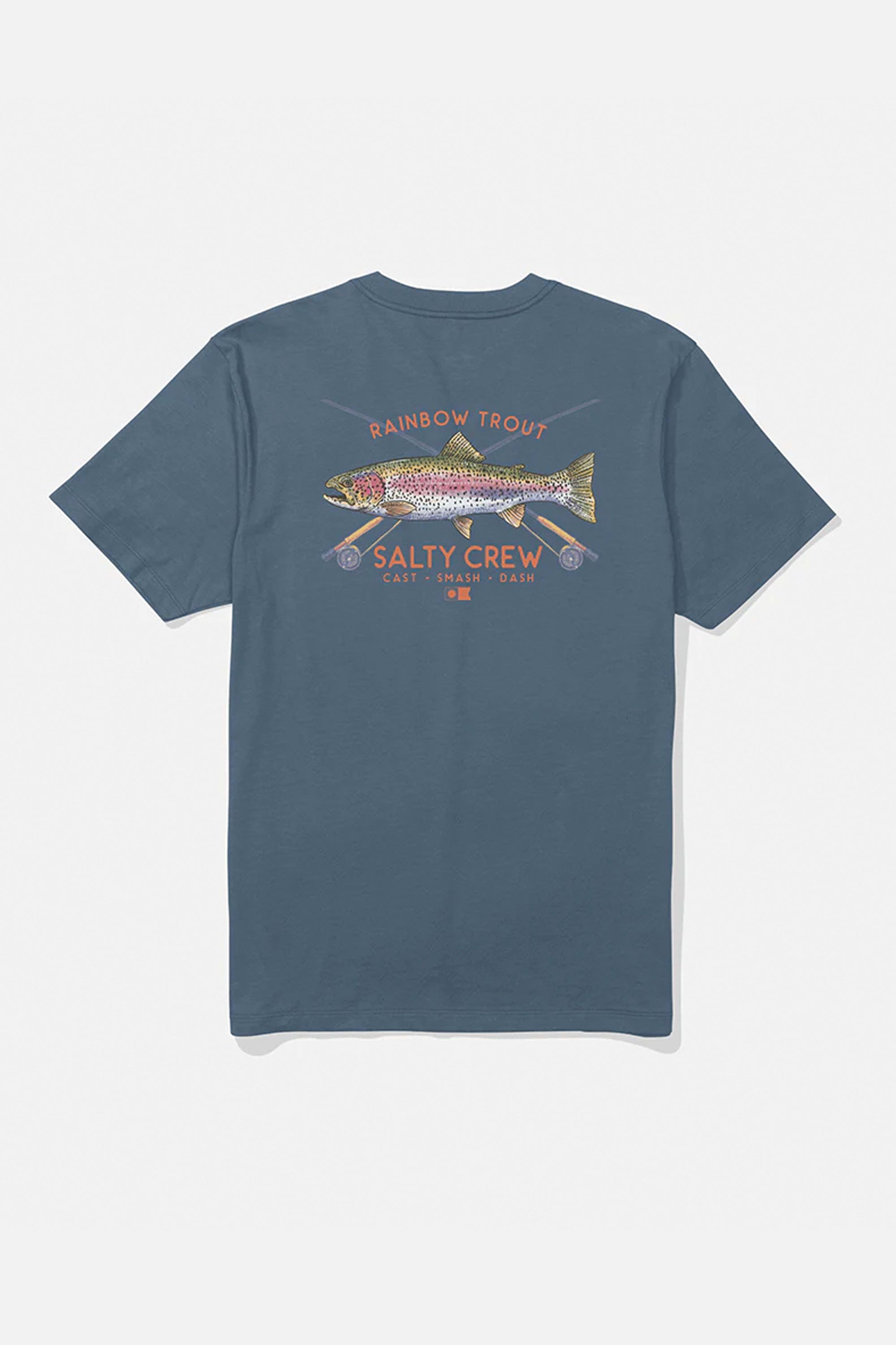 Happylifeshops Salty Crew graphic tee in slate