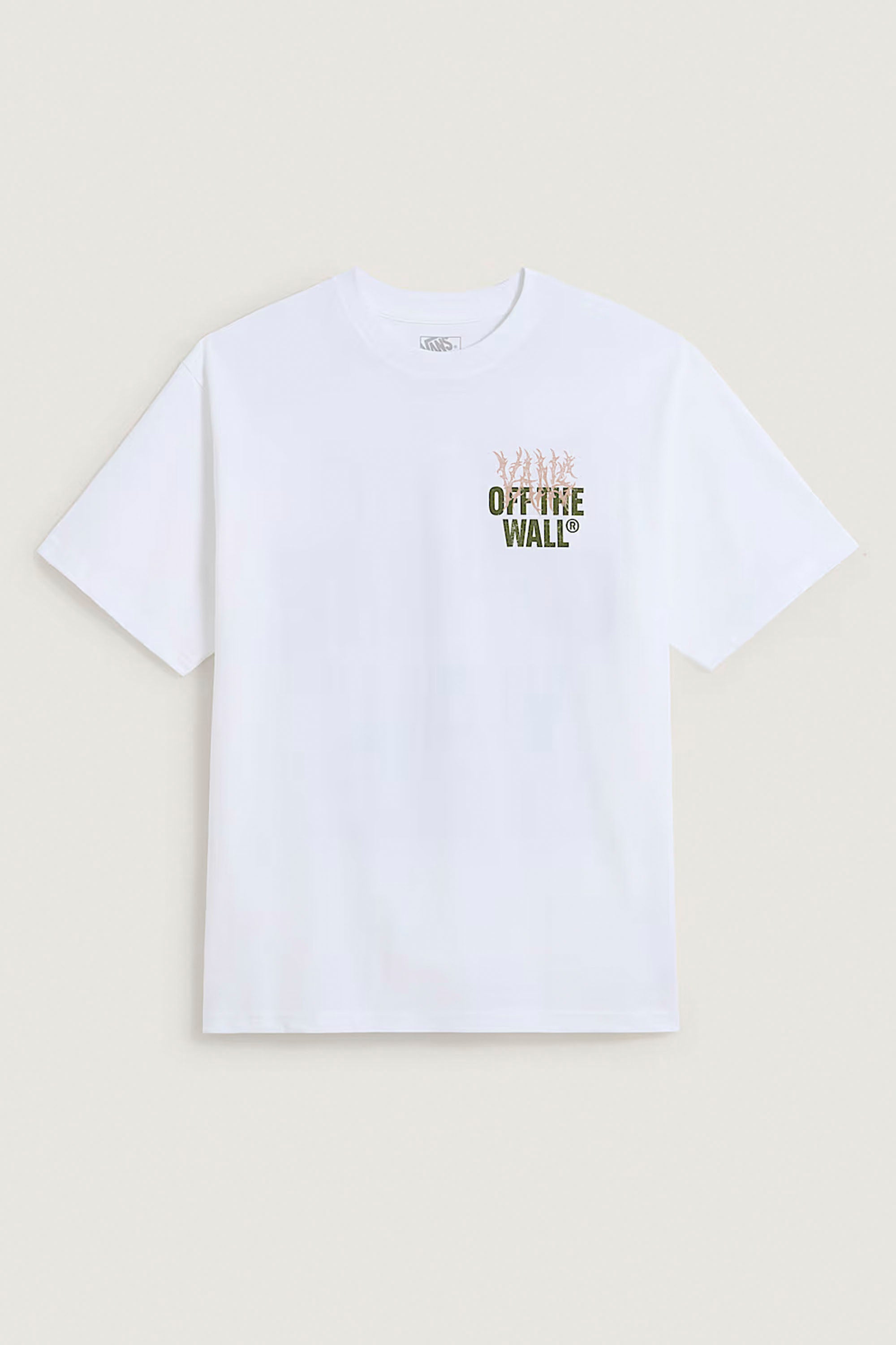 Happylifeshops Vans Metal Wall Tee in White