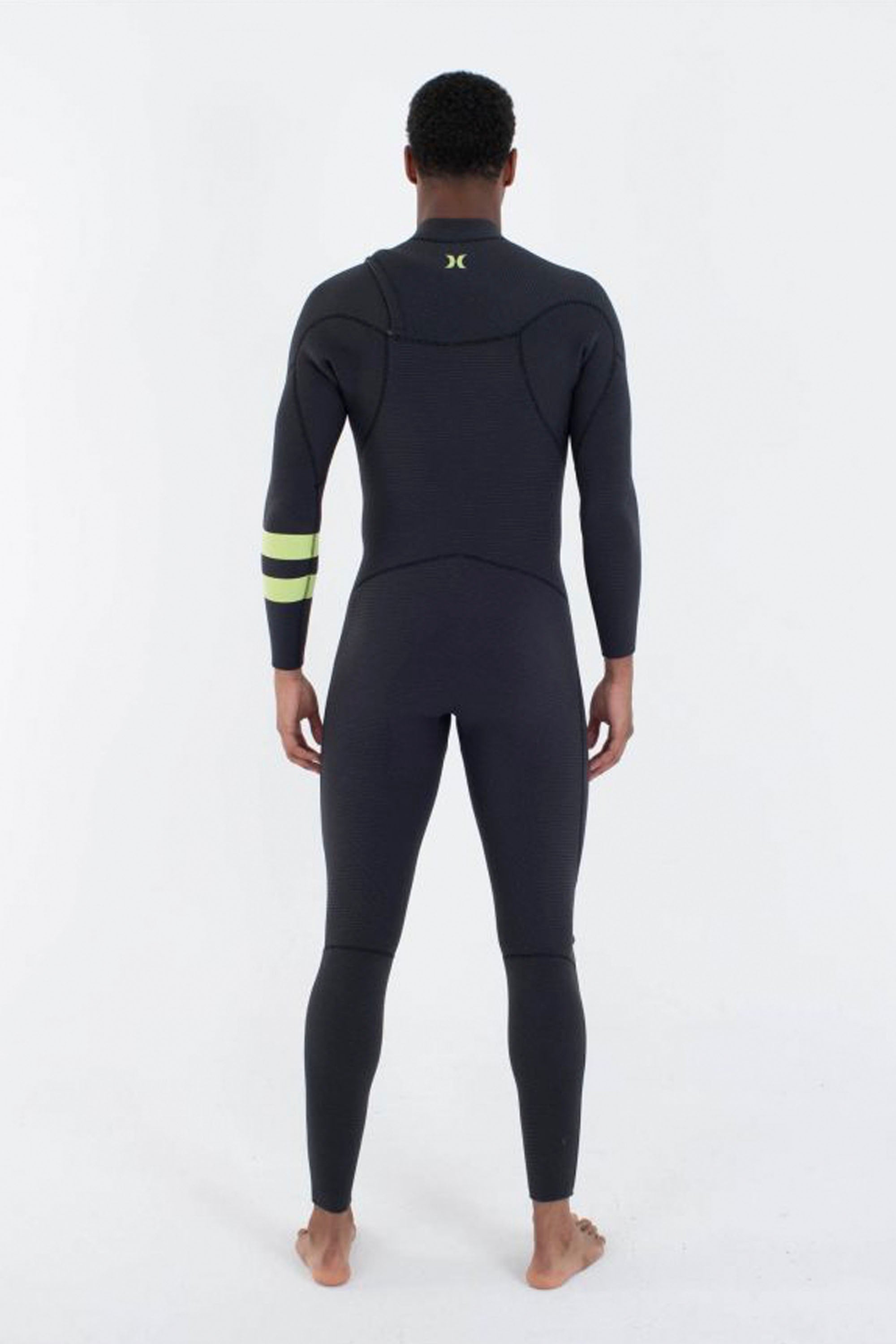 Hurley Happylifeshops PLUS 4/3mm Fullsuit men chest-zip wetsuit black