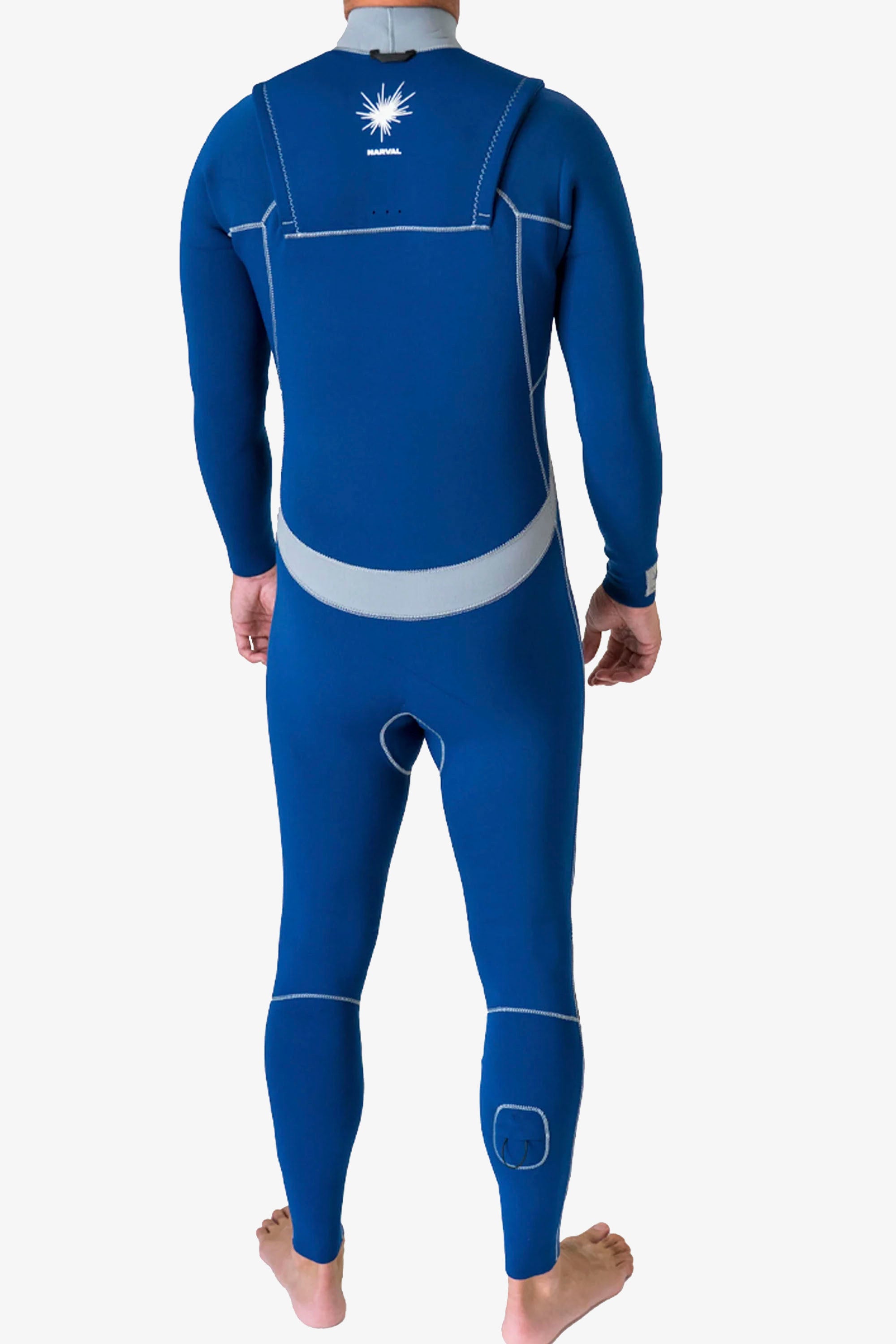 Narval Blue wetsuit with grey accents Happylifeshops