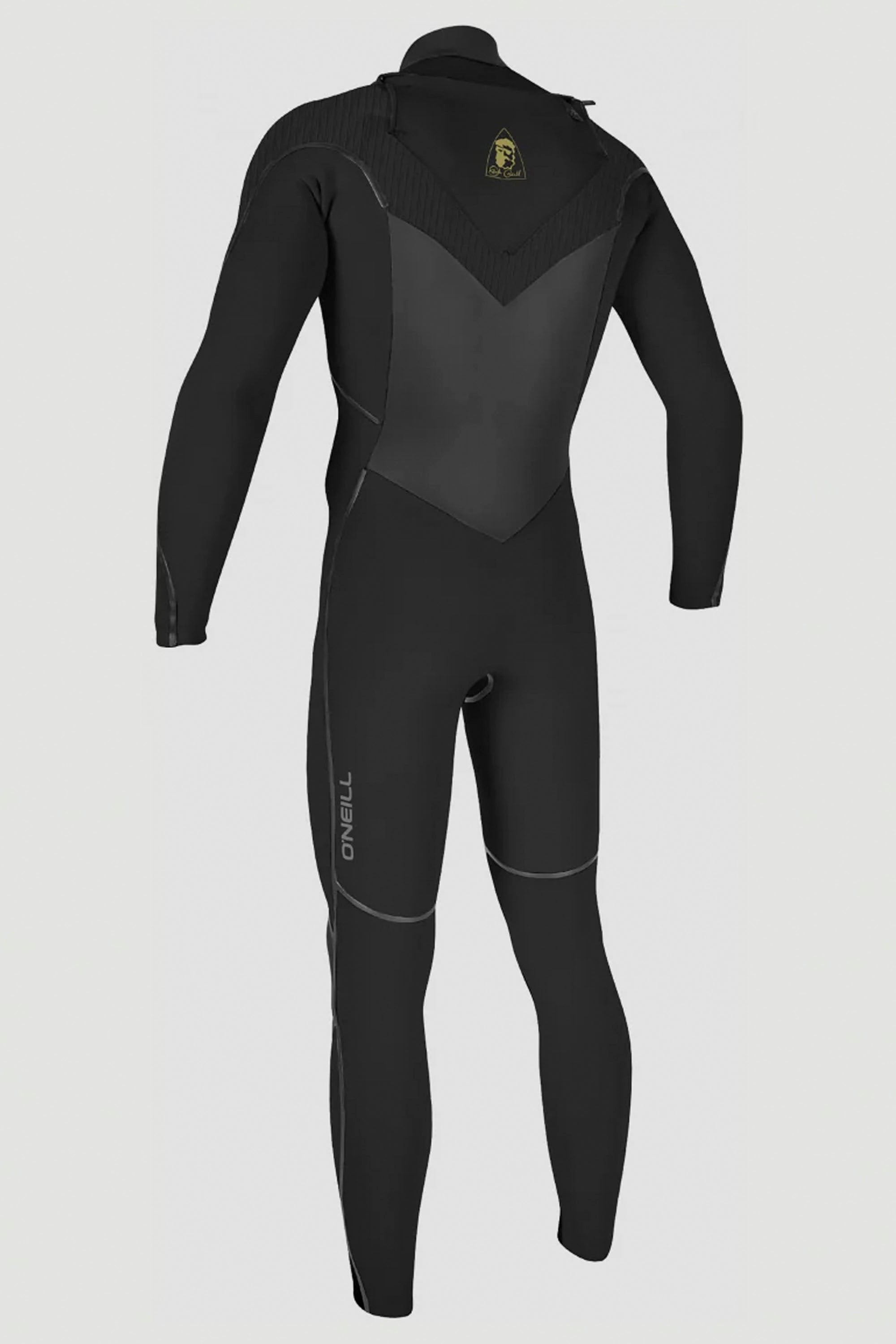 Happylifeshops O’Neill Mutant Legend 5/4 wetsuit black chest zip modular hood cold-water