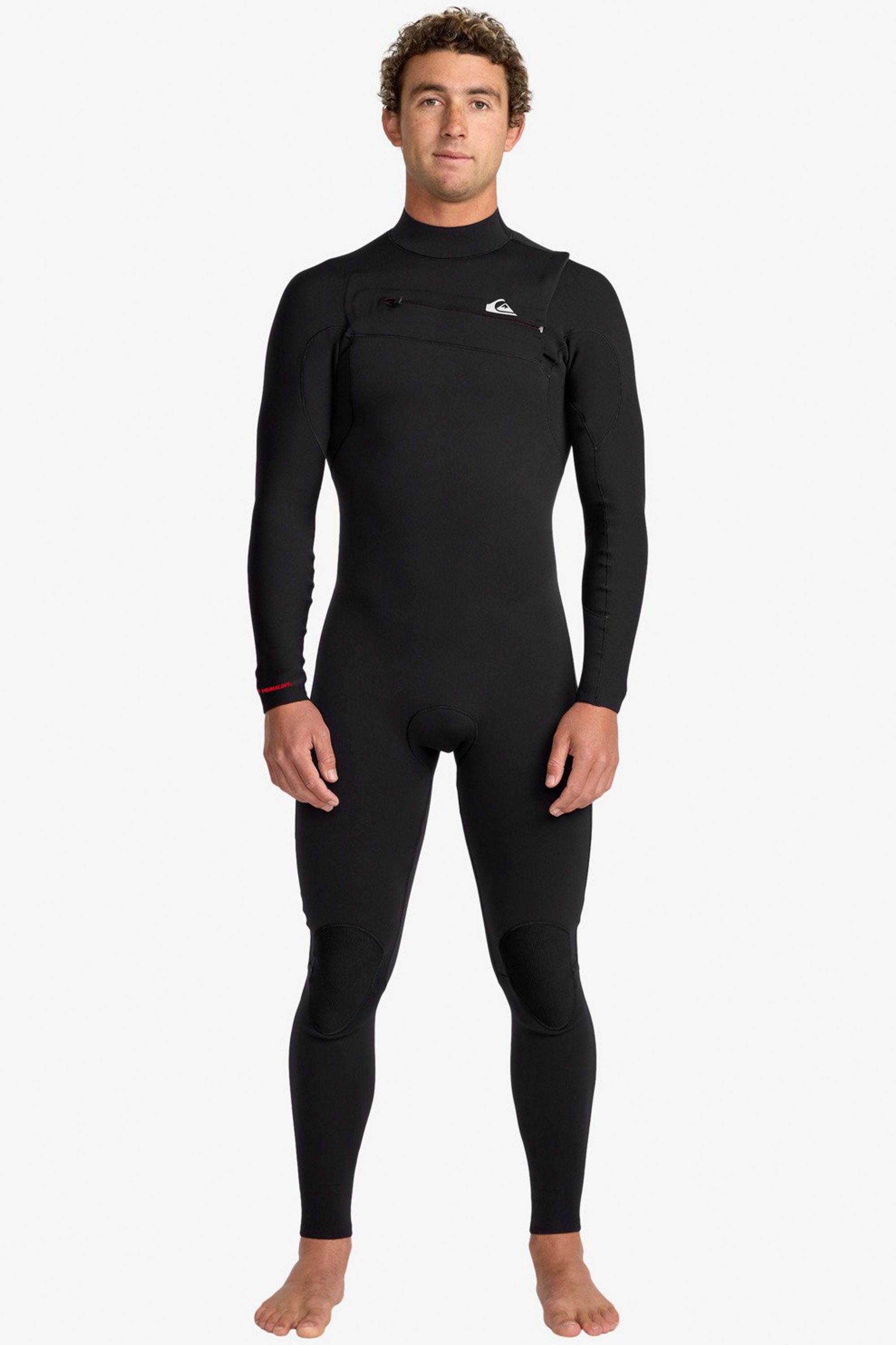 Happylifeshops Man Wetsuit Quiksilver Highline 4/3mm Chest Zip Black