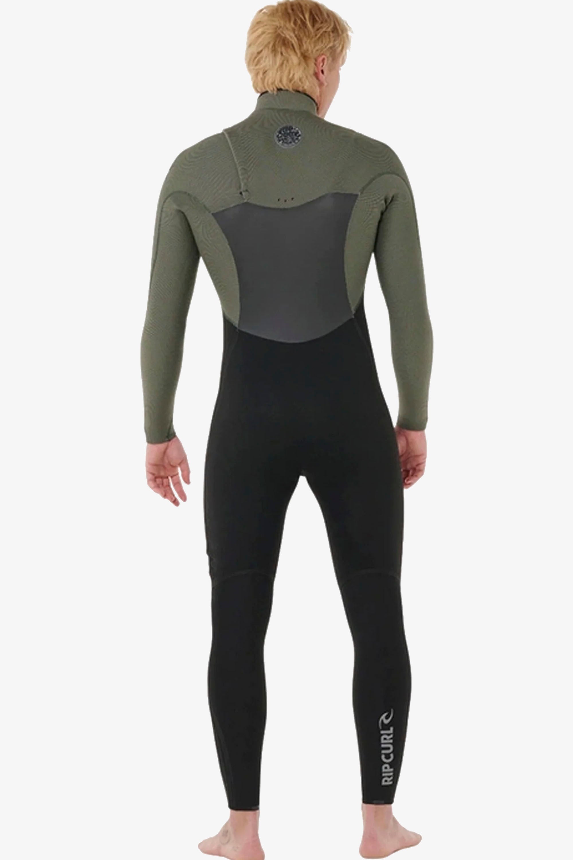 Happylifeshops Man Wetsuit Ripcurl Flashbomb 4/3mm Chest Zip Deep Cactus