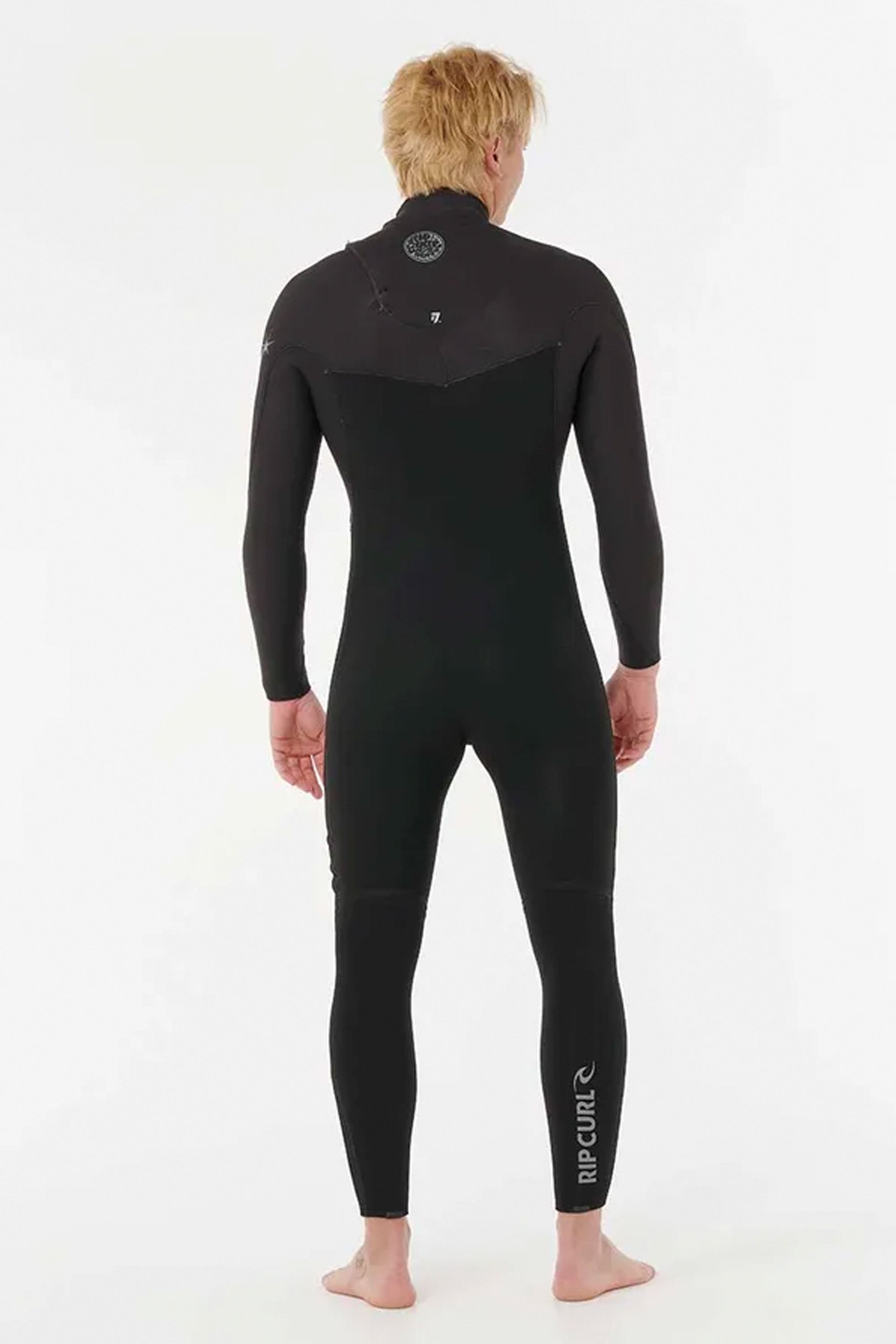 Happylifeshops Man Wetsuit Ripcurl Flashbomb Pro 4/2mm Zip Free Black