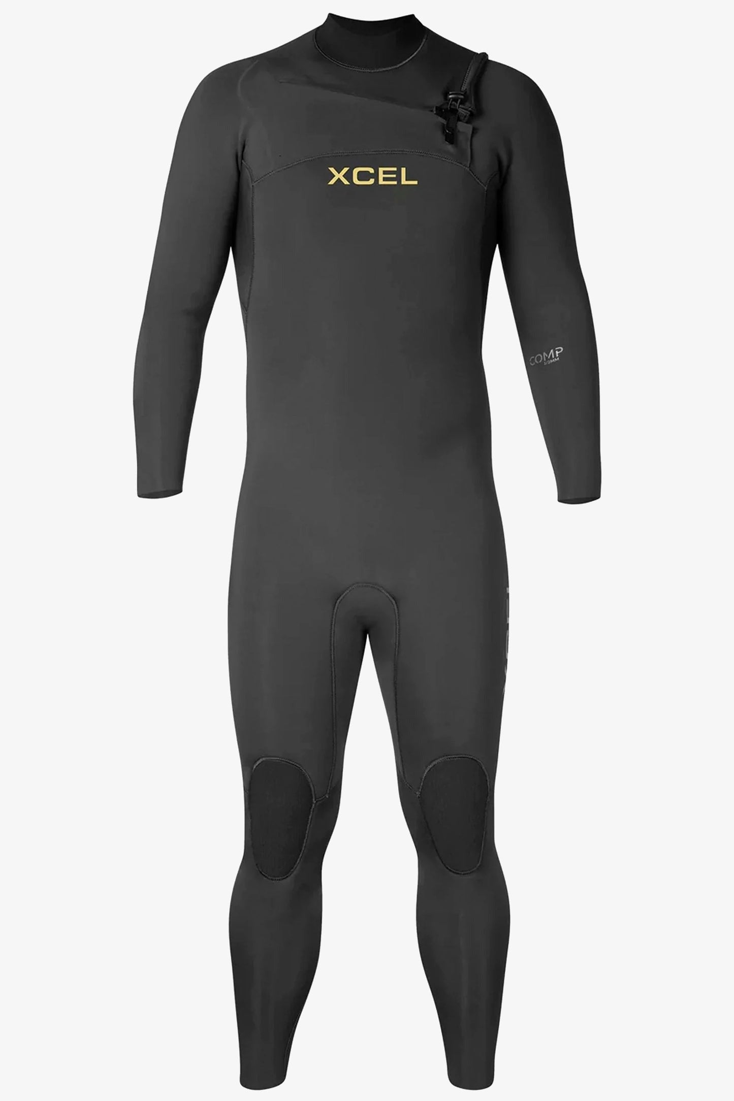 Xcel Men’s Comp Full Wetsuit 3/2mm in black – lightweight and flexible surf wetsuit