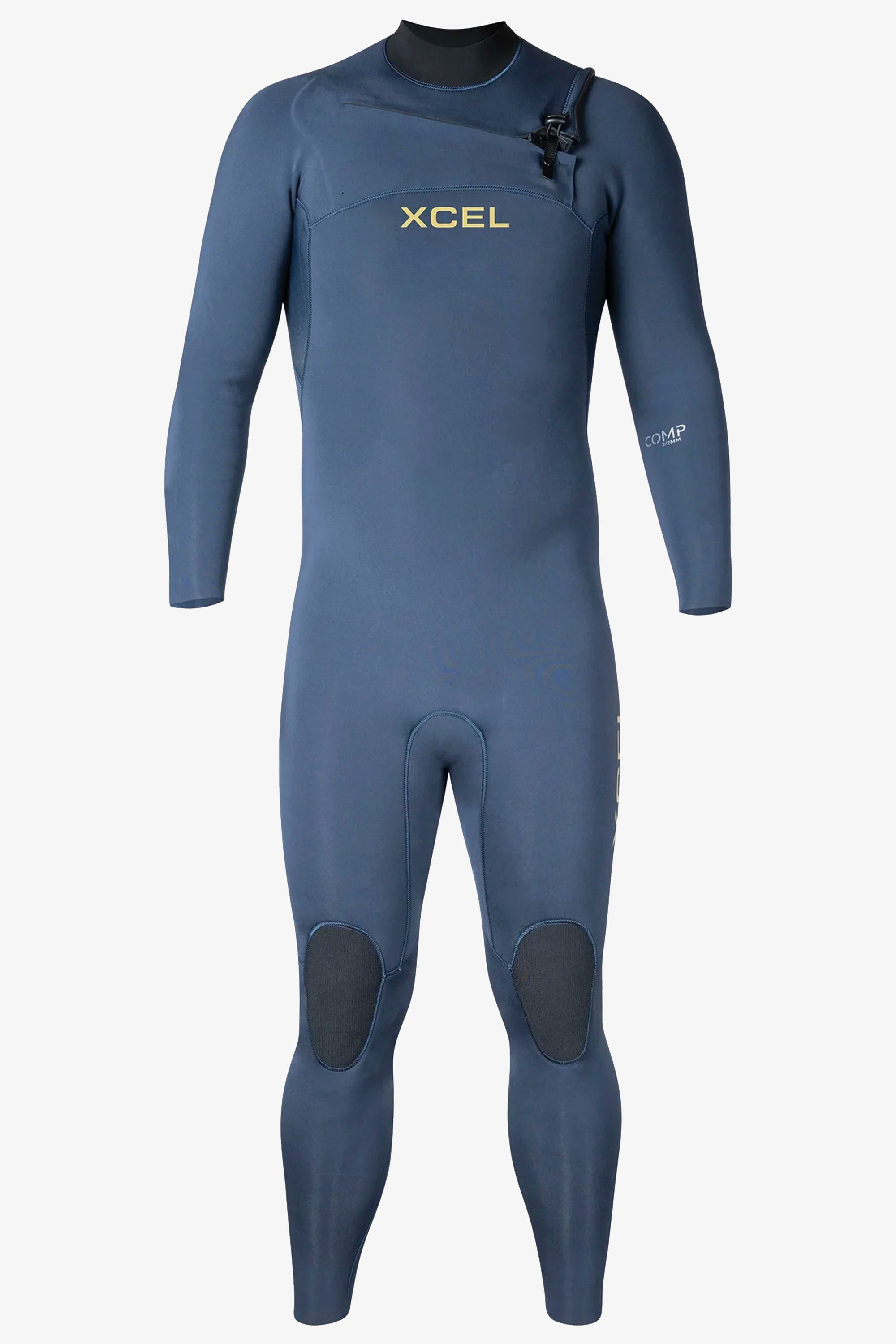 Happylifeshops Xcel Comp 4/3mm wetsuit with Chest-Zip in Blue
