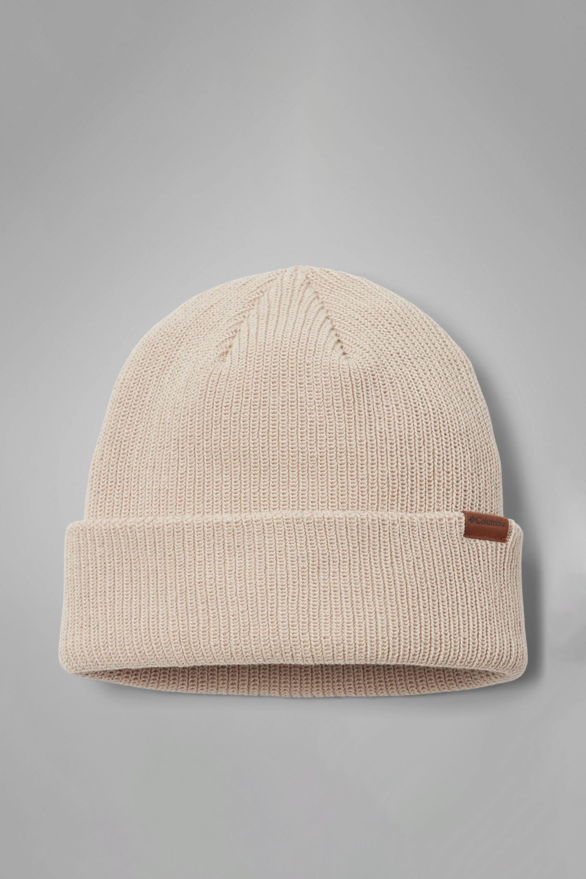 Happylifeshops Columbia Portside Fisherman knit beanie in Dark Stone