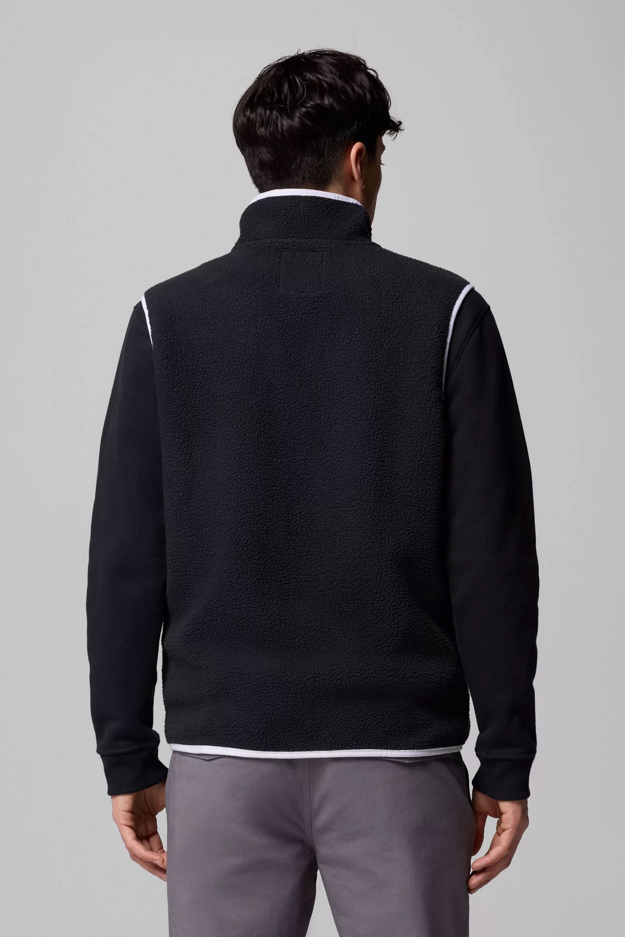 Happylifeshops Columbia men’s fleece vest in black