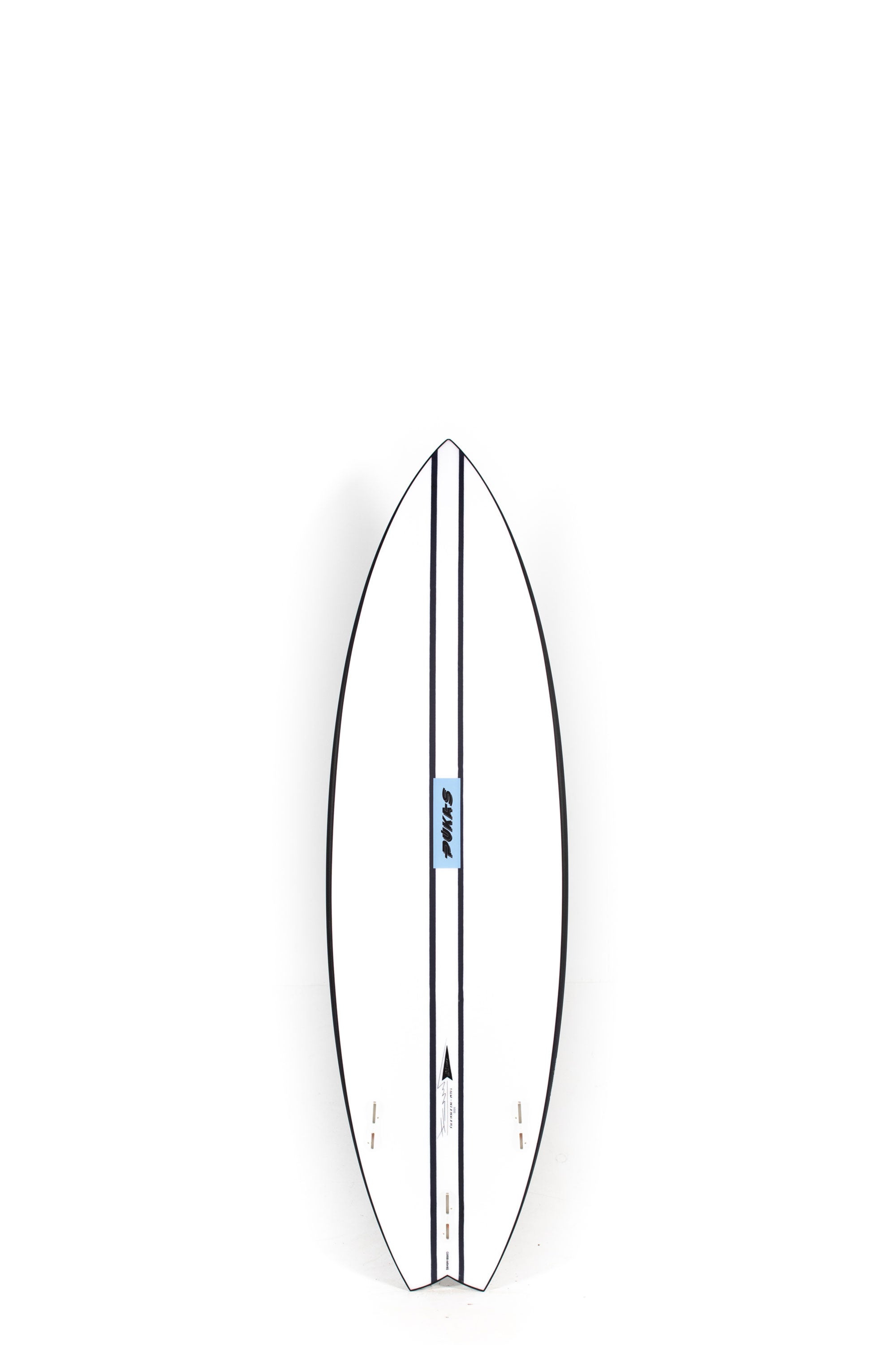 Black Pukas Beachy Mood Surfboard size 5'10" in Inncarbon Technology at Happylifeshops - 2